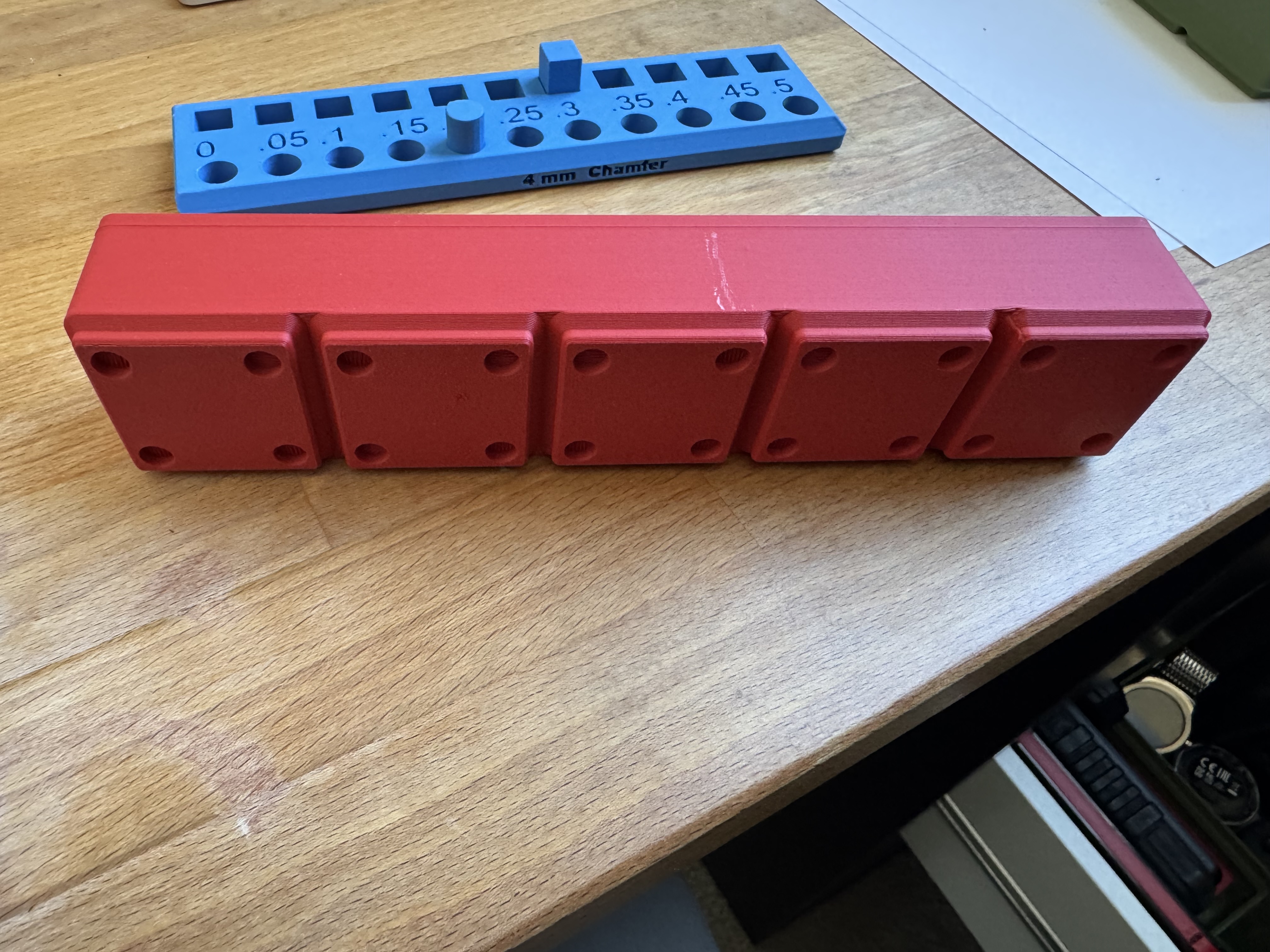 Tolerance Tester Gridfinity Bin — miniatura 3