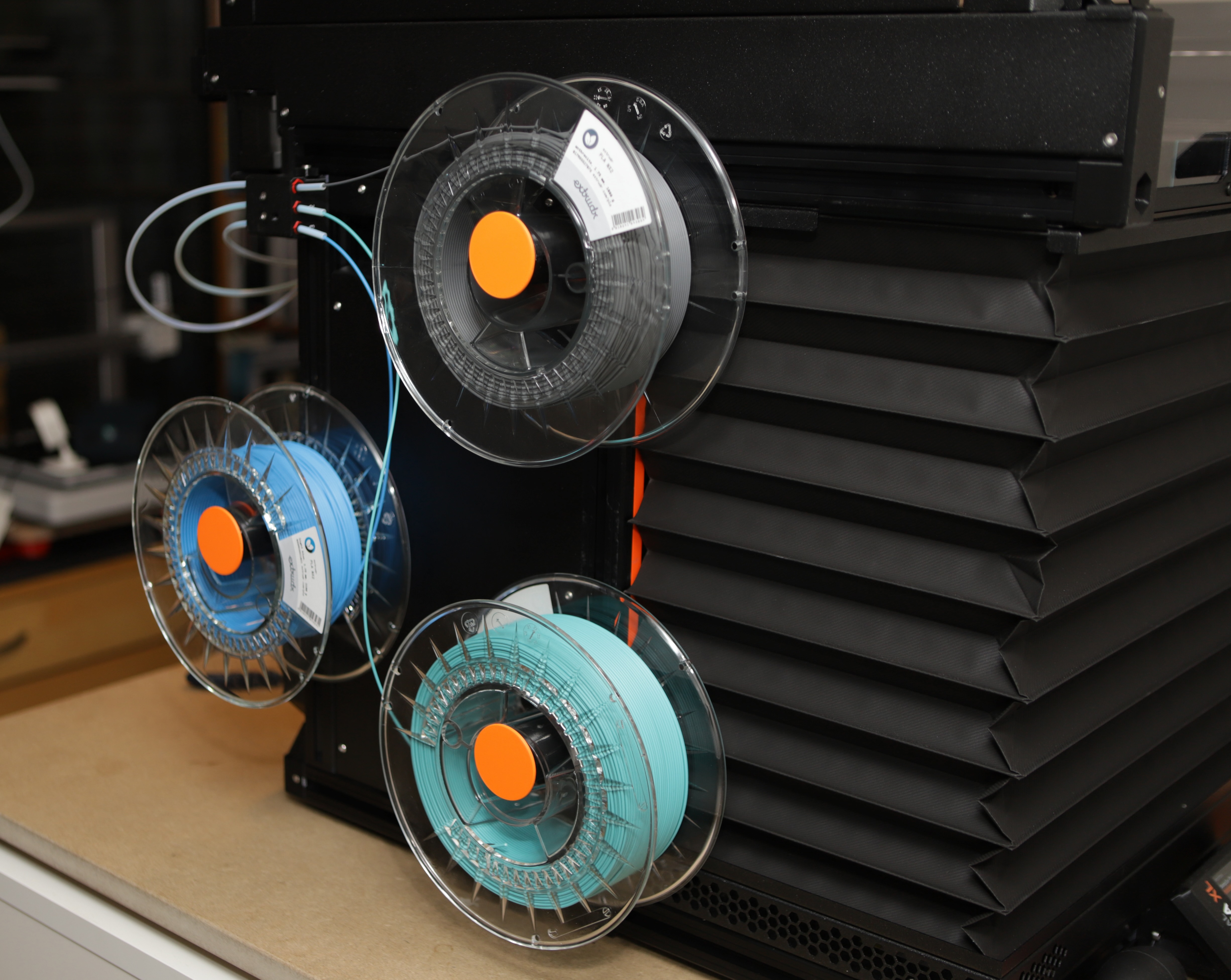 Filament Spool Holder with Bearings for Prusa XL