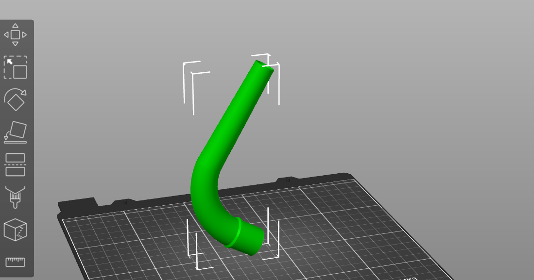 Yamaha Baritone Saxophone neck Stock Dimensions by 2Many3Dprnters