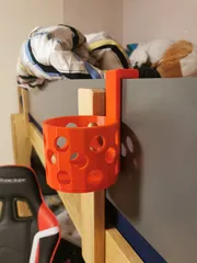 3D Printed Cup Holder, Bunk Bed, Dorm, Patio