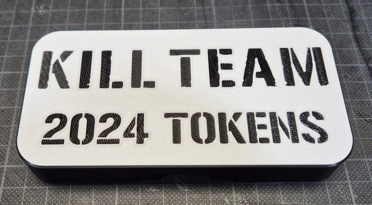 Kill Team 2024 token caddy / box / holder by oXiVanisher | Download free  STL model | Printables.com