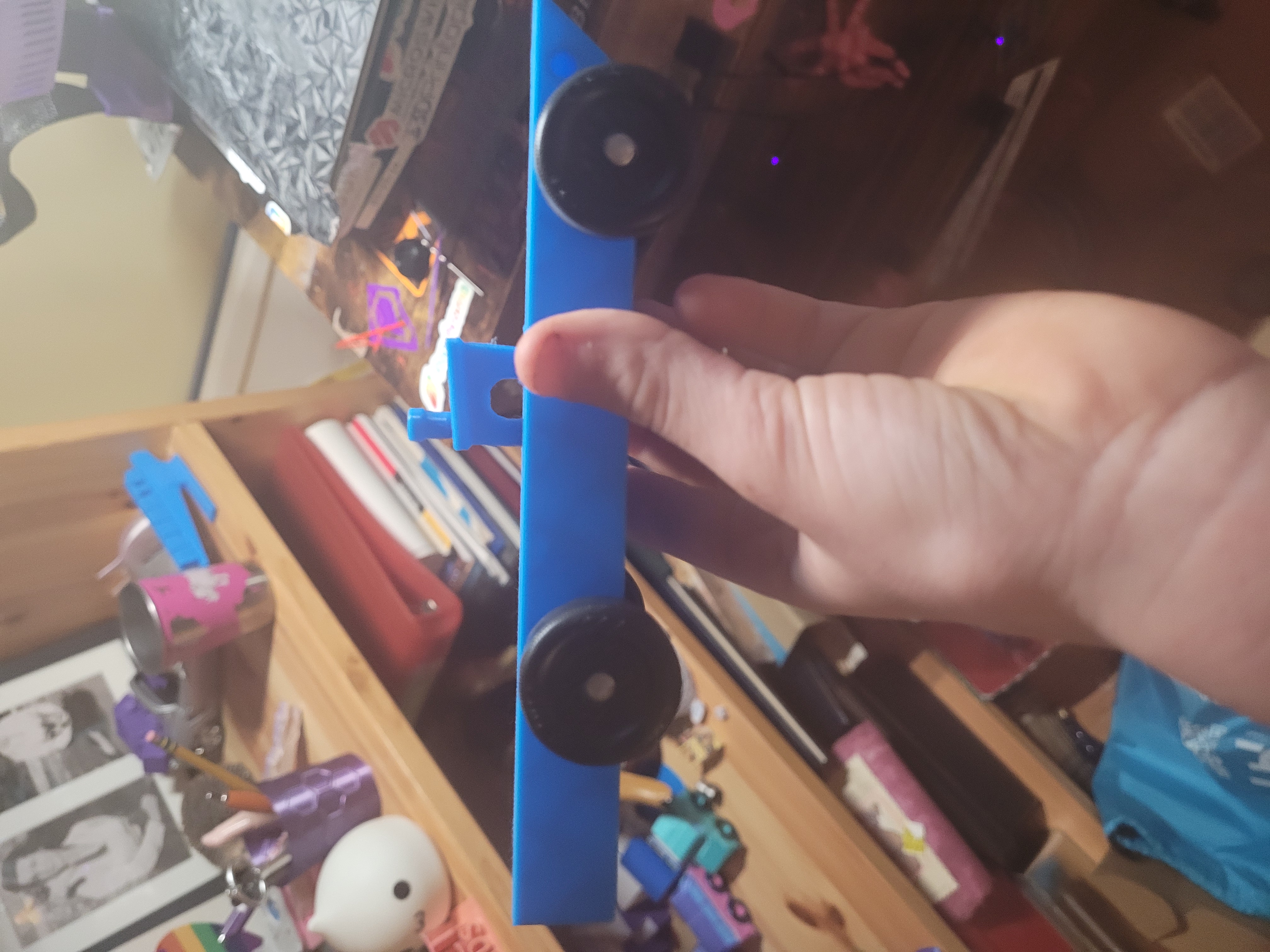 Benchy pinewood derby car