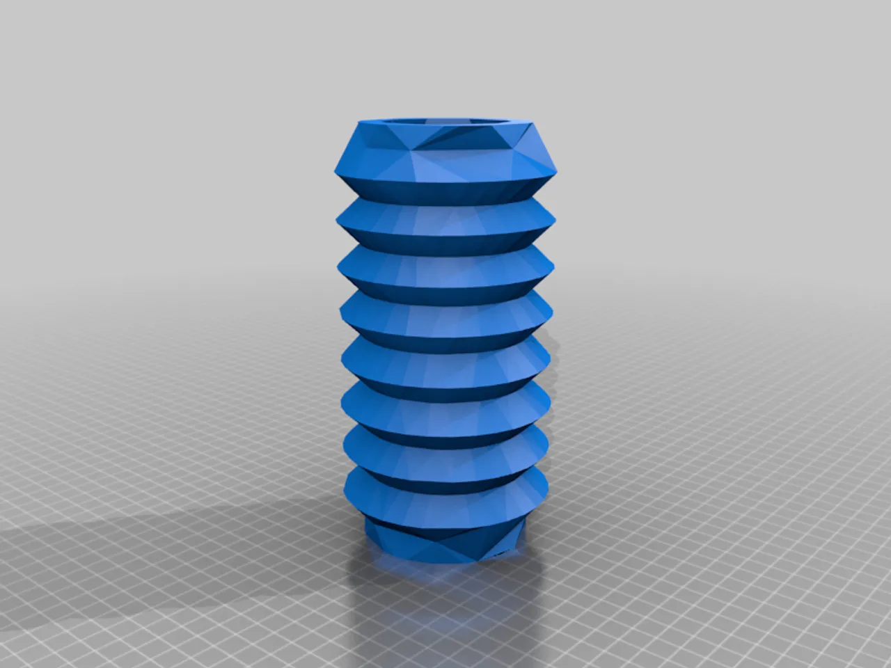 STL file 5.75 Ribbed Stick Worm Soft Plastic Mold 🪱・3D print