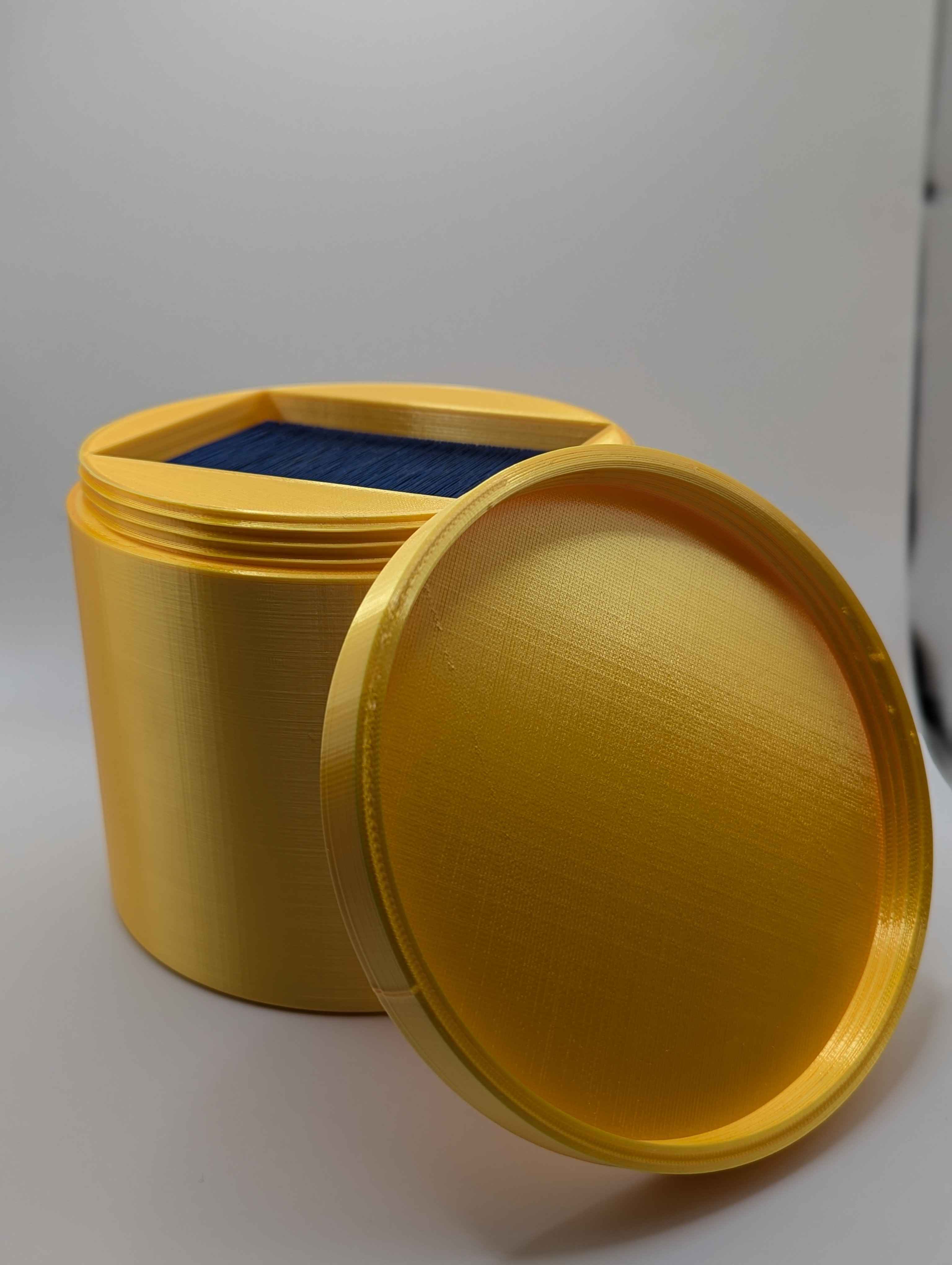 Threaded Deck Box with screw-on Lid