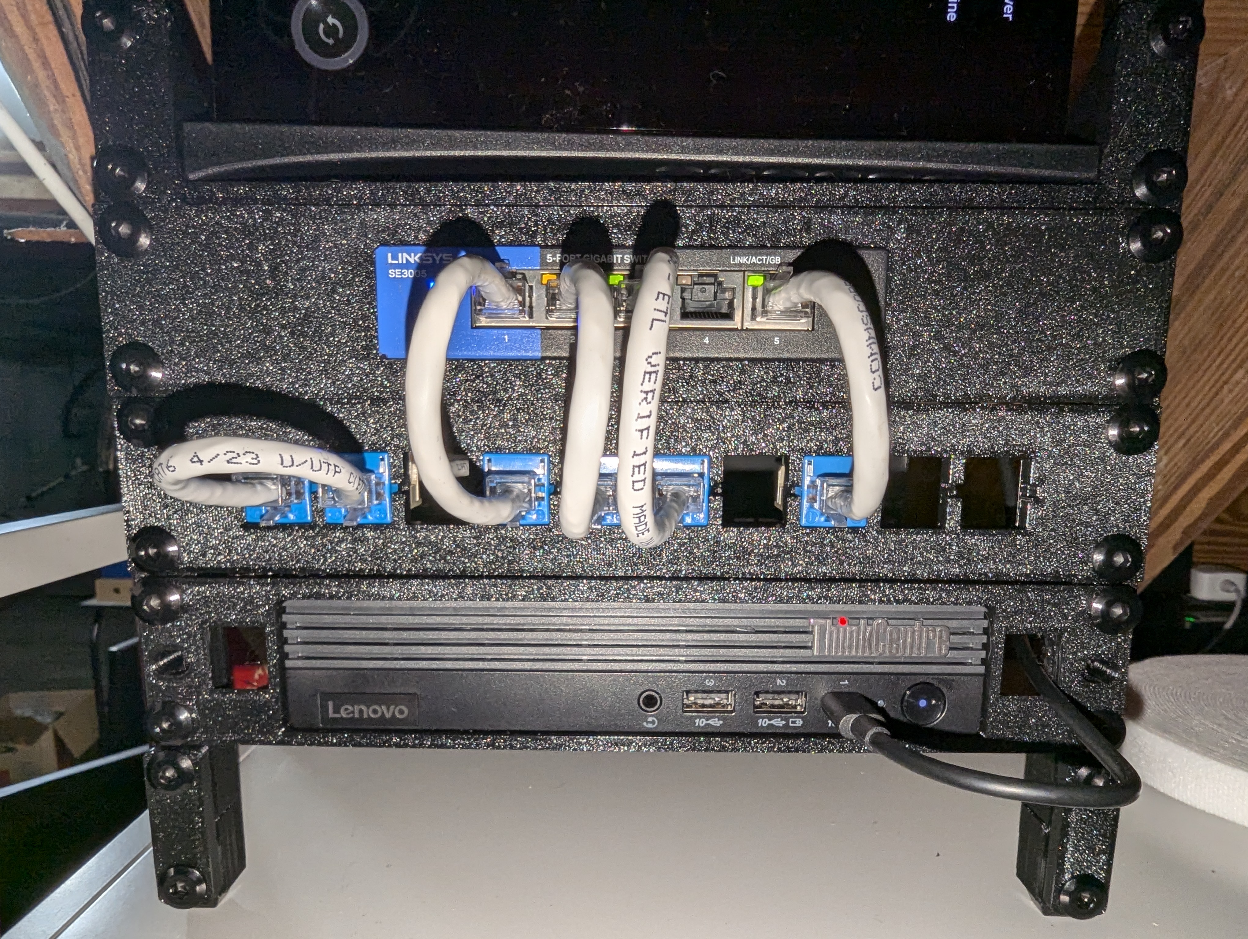 10in Rack UNJ600 Keystone Patch Panel