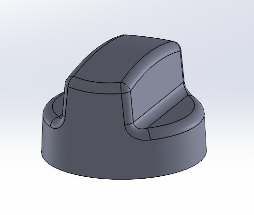 Wolf Range Hood Control Knob
