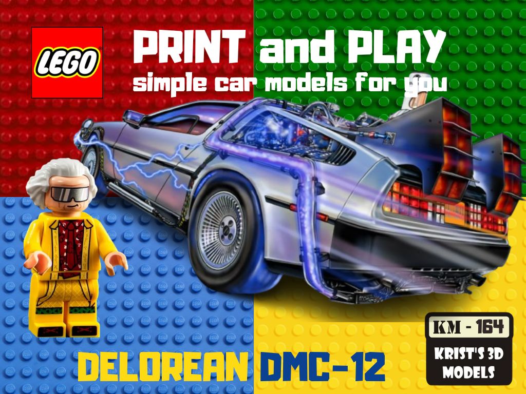 LEGO DeLorean DMC-12