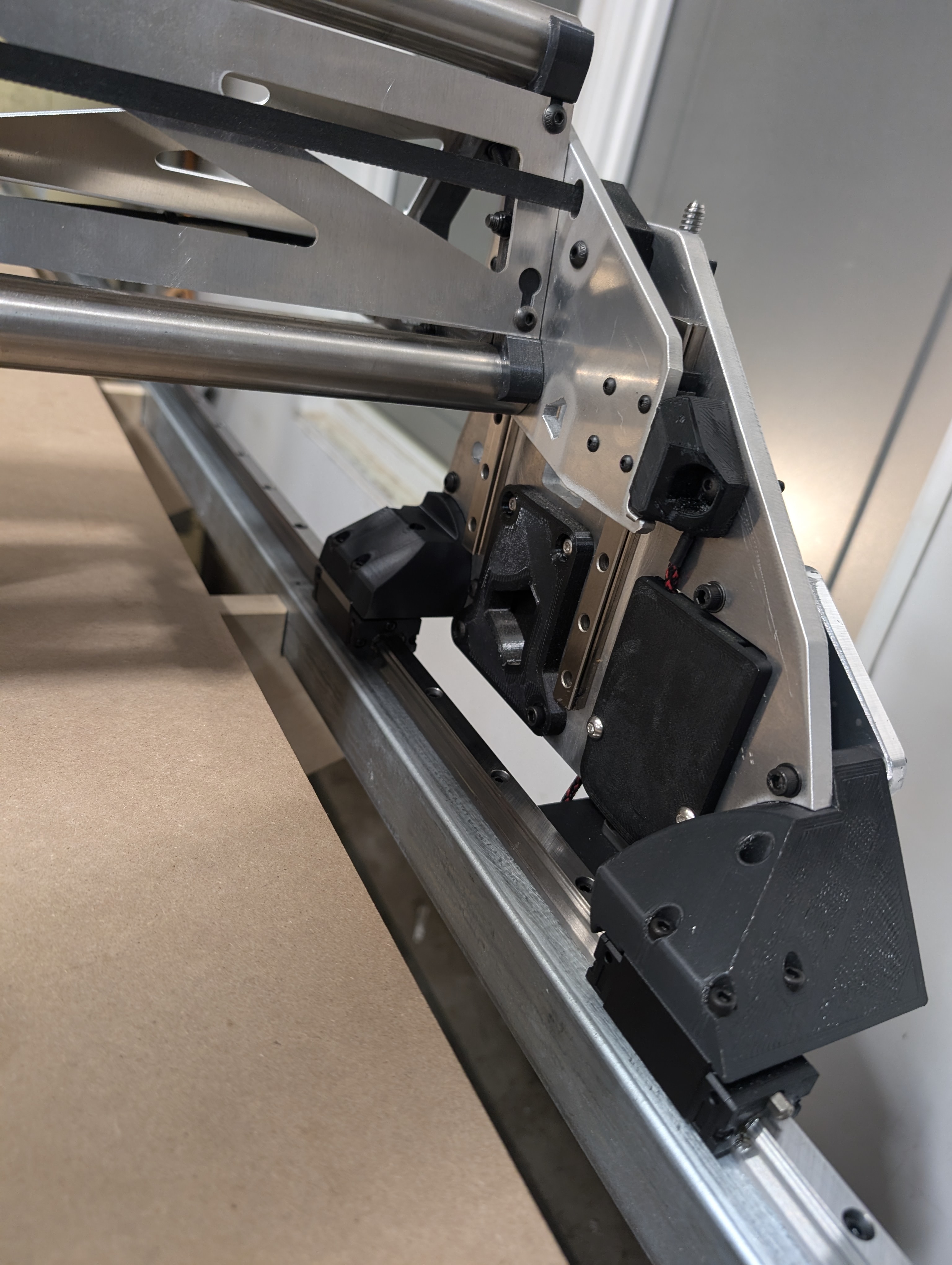 LowRider V3 CNC Upgrade HGH15 Linear Rails & NEMA23 Motor Mod (Remix