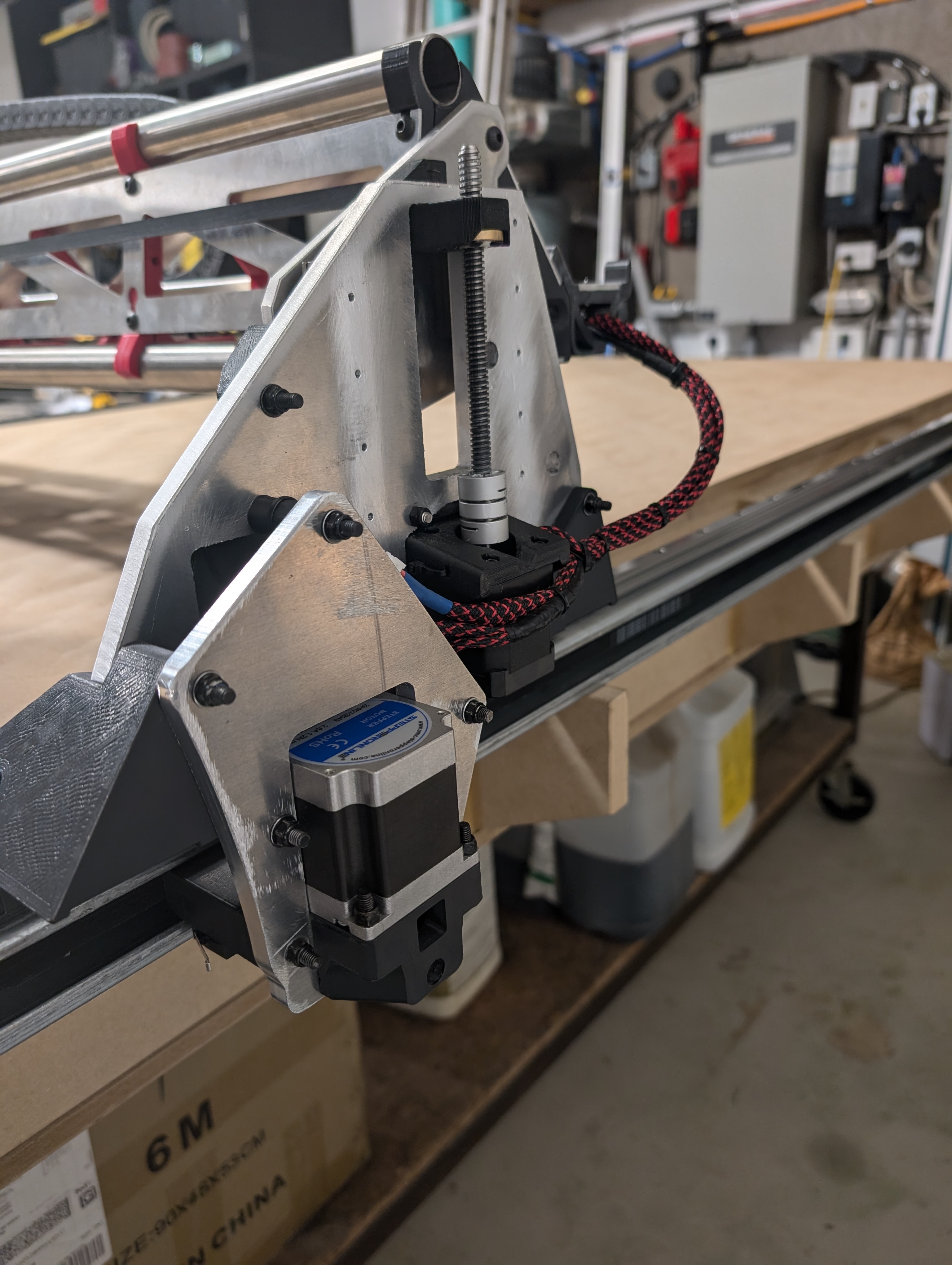 LowRider V3 CNC Upgrade HGH15 Linear Rails & NEMA23 Motor Mod (Remix