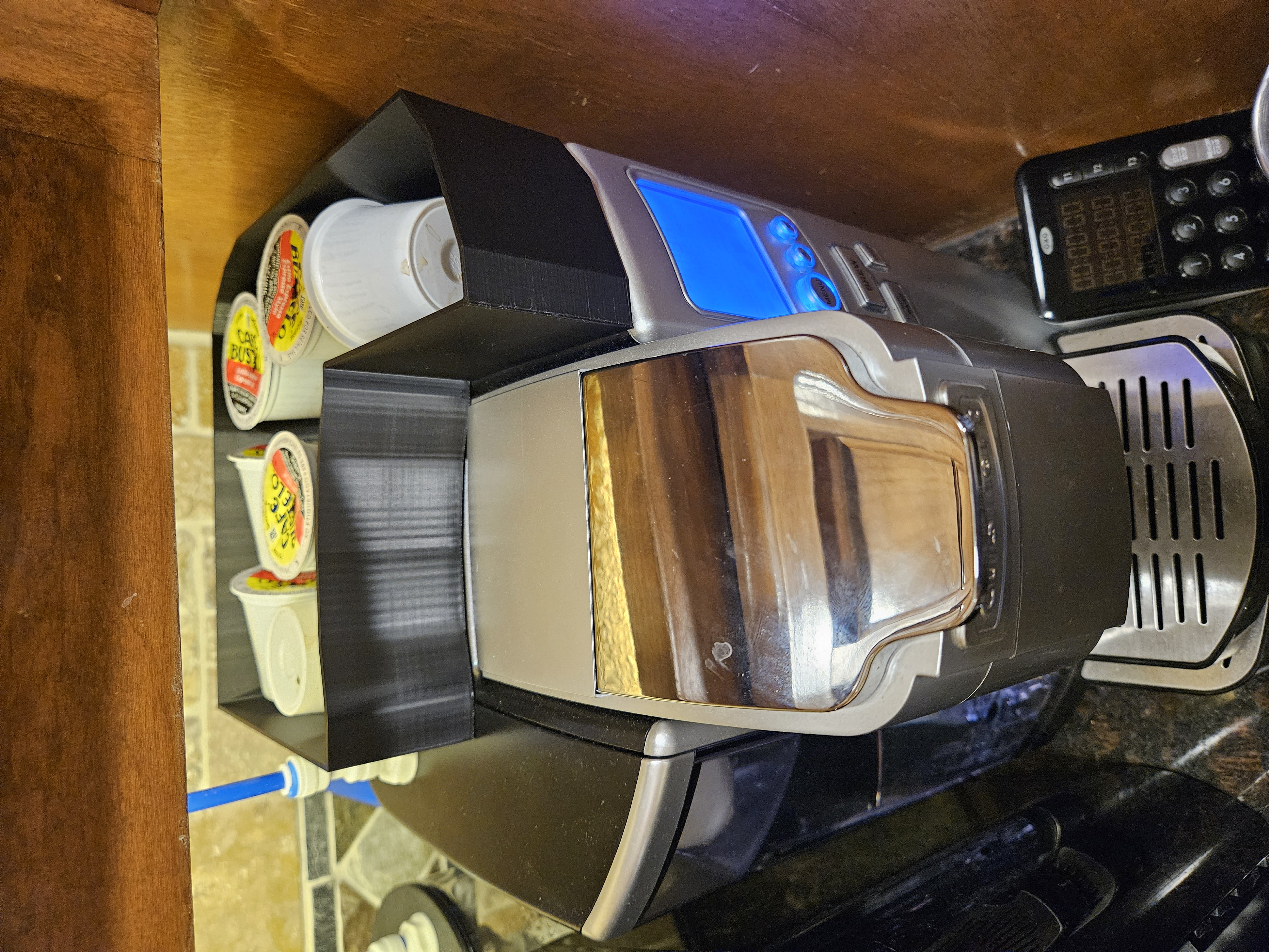 Coffee pod discard for K-cups
