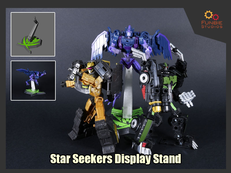 Transformers Star Seekers Display Stand
