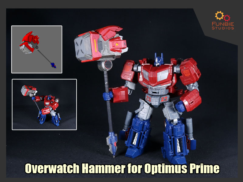 Overwatch Hammer for Transformers Optimus Prime