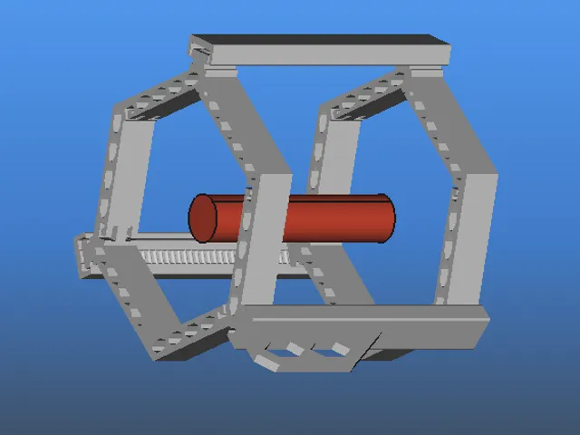 microphone support hexagonal v 2.0  as an assembly set