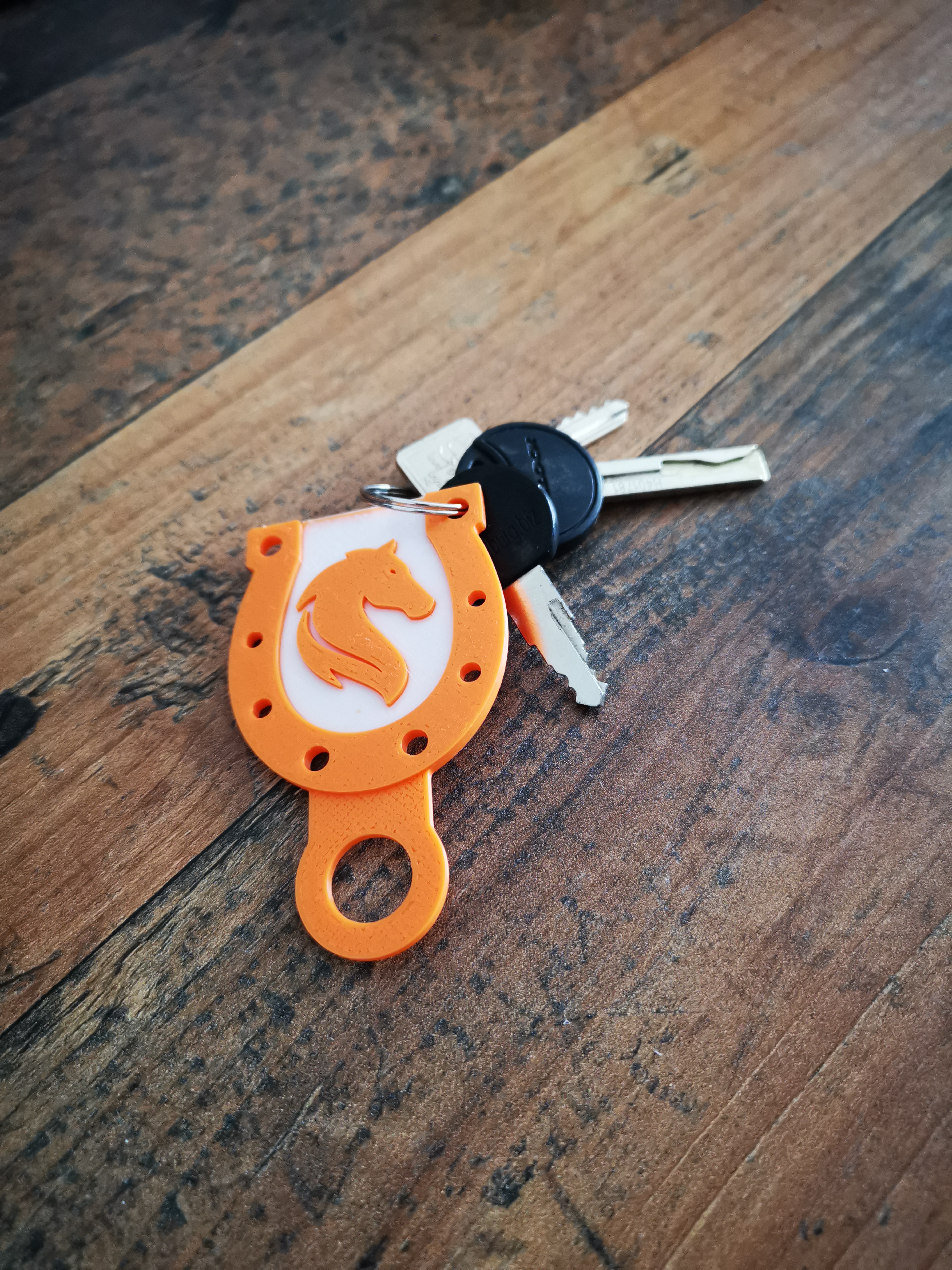 Keychain - horseshoe/Hufeisen