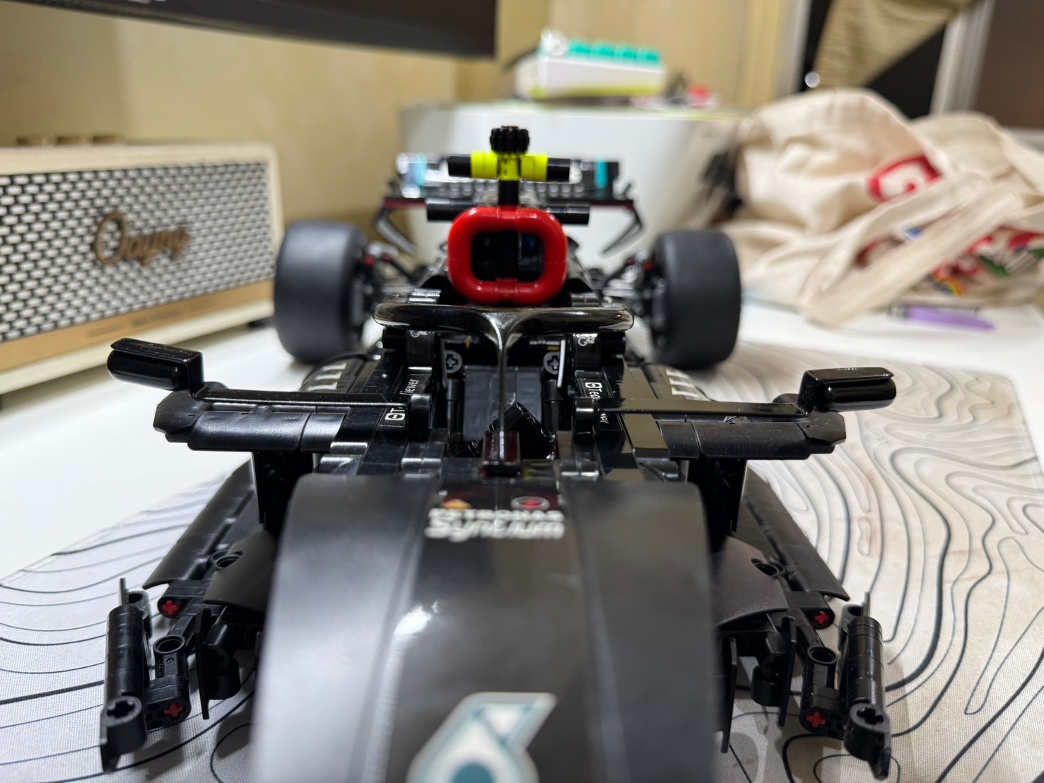 LEGO F1 Mercedes mirror