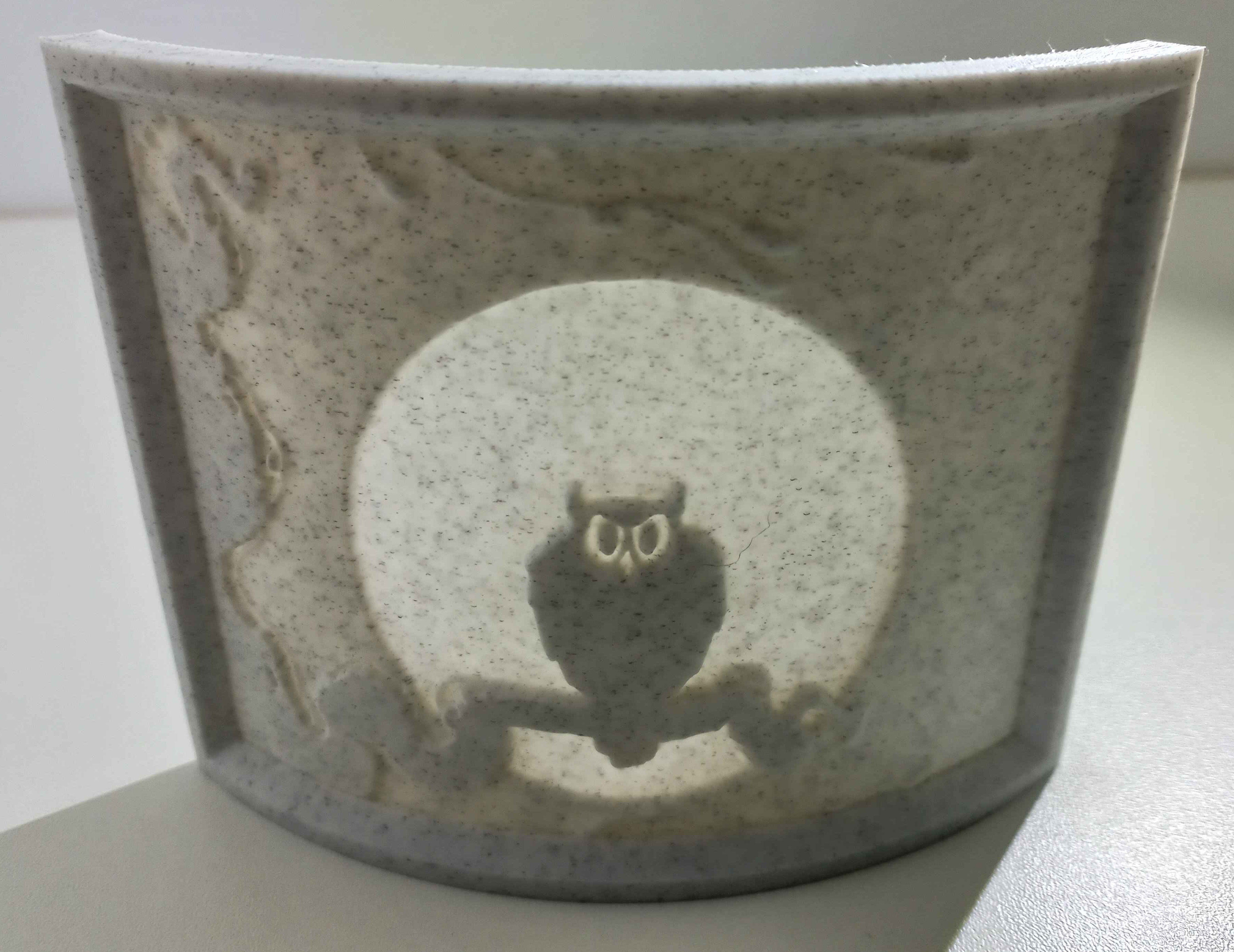 Spooky Bird Lithophane