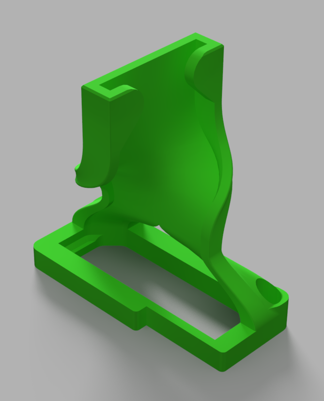 NBR Modder Board secured Cable Guide by Ari | Download free STL model