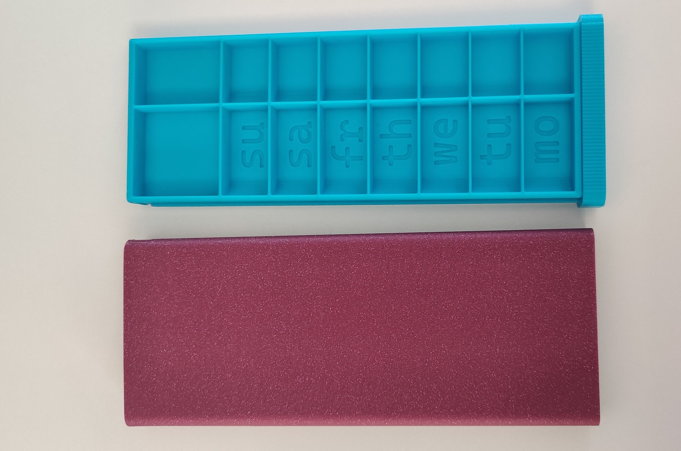 Medicine pill box by levins Download free STL model