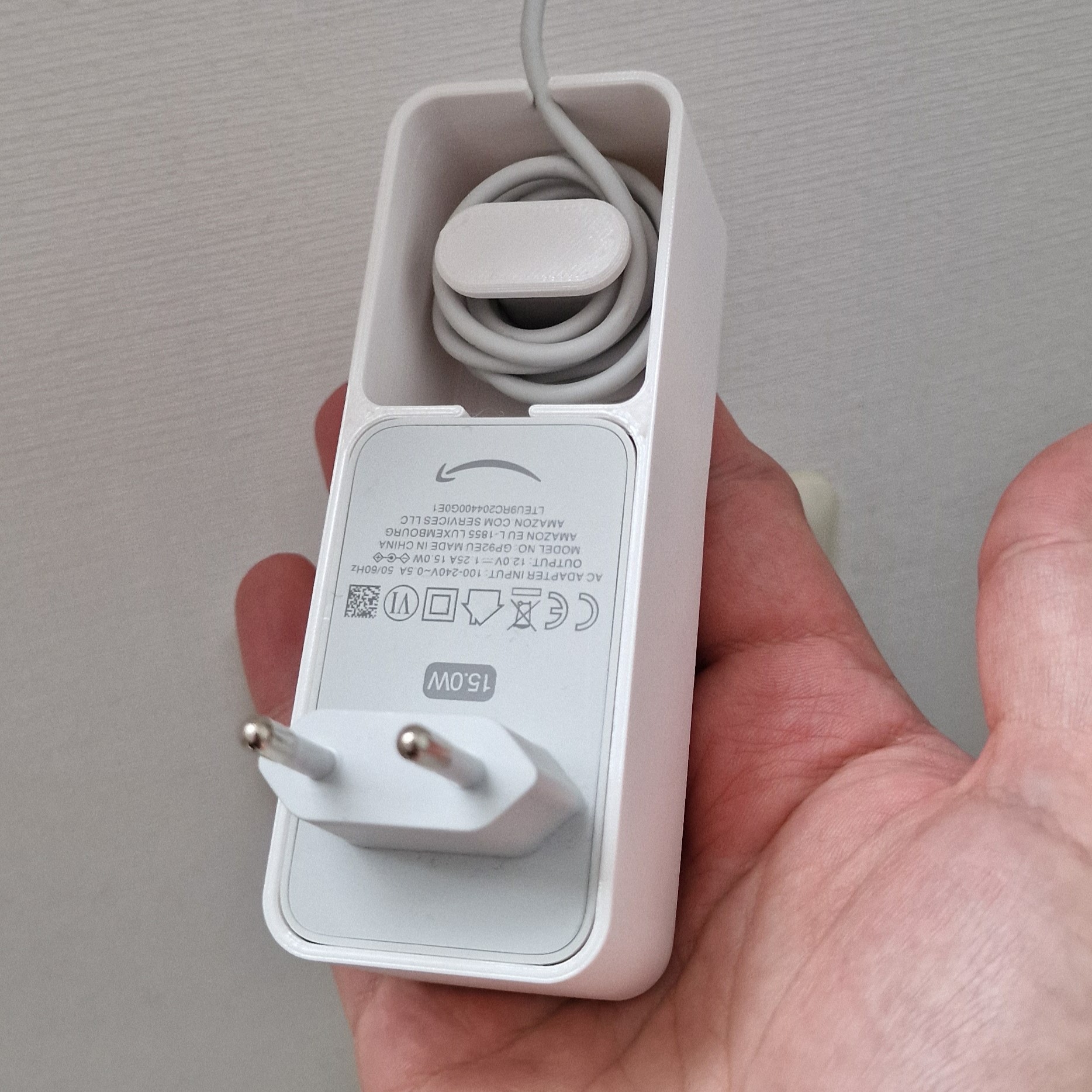 Amzone Echo Dot 5 power supply cabel cover by Alexander Download free