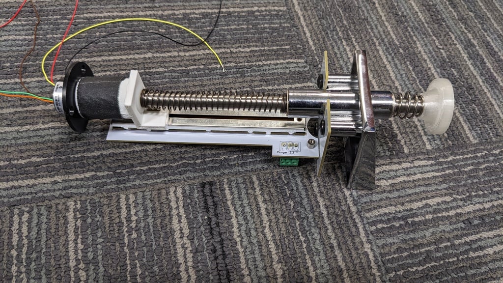 Pinball Plunger Slide for Led Knob by Andy Morris Download free STL