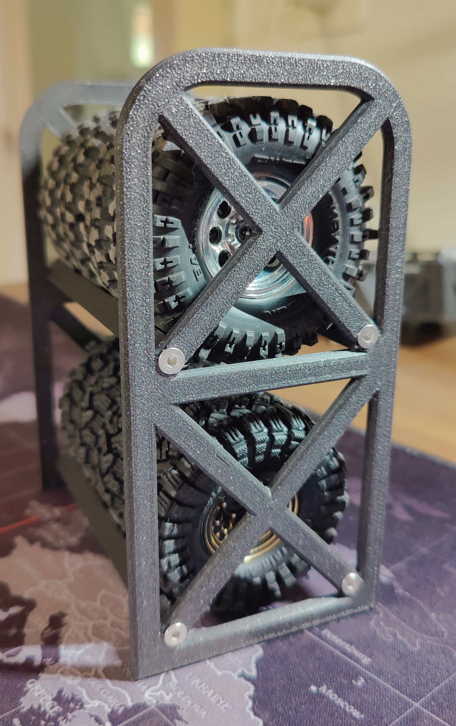 Tire stand 1/18 by PSC Download free STL model