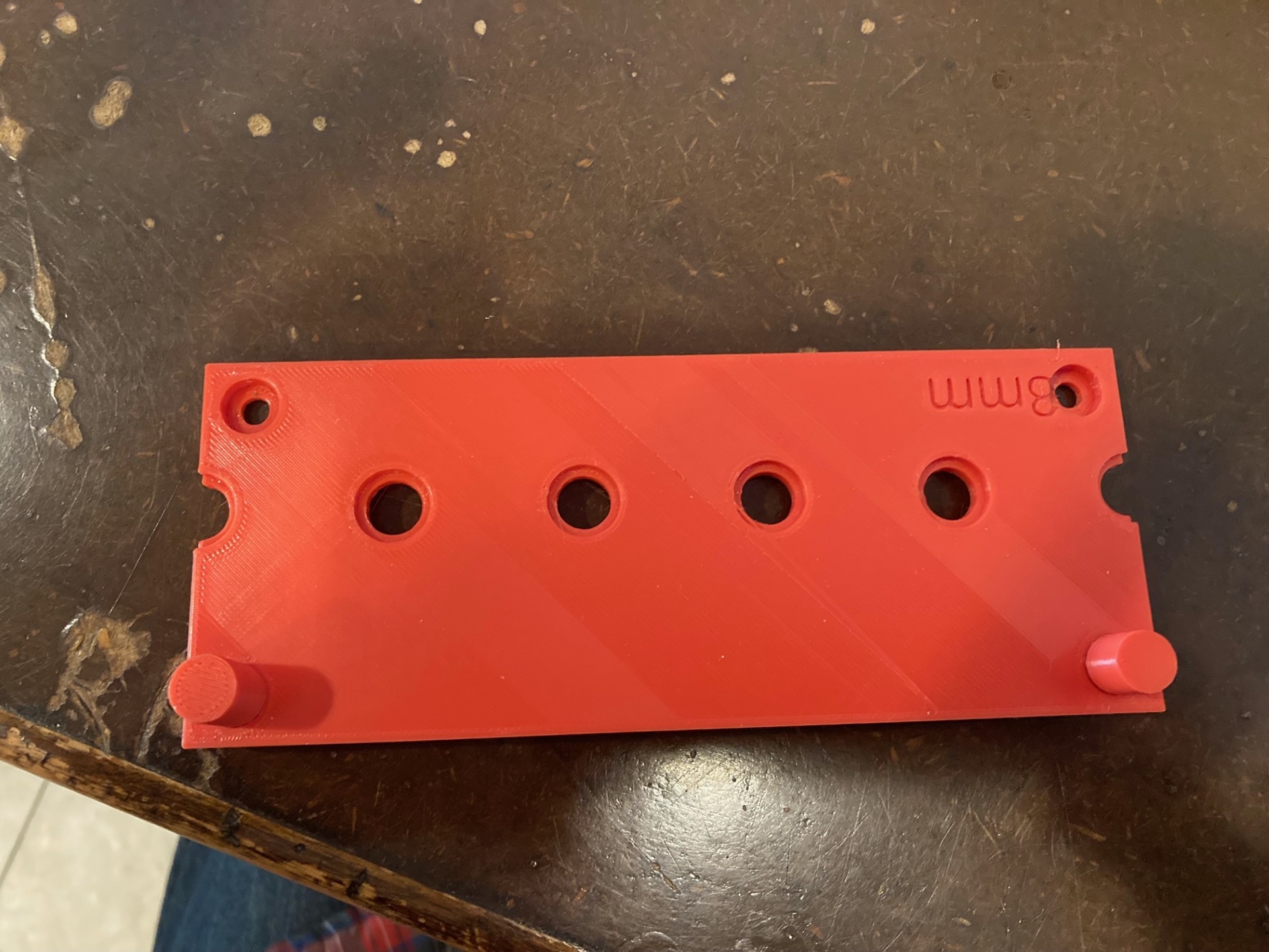 shelf pin jig