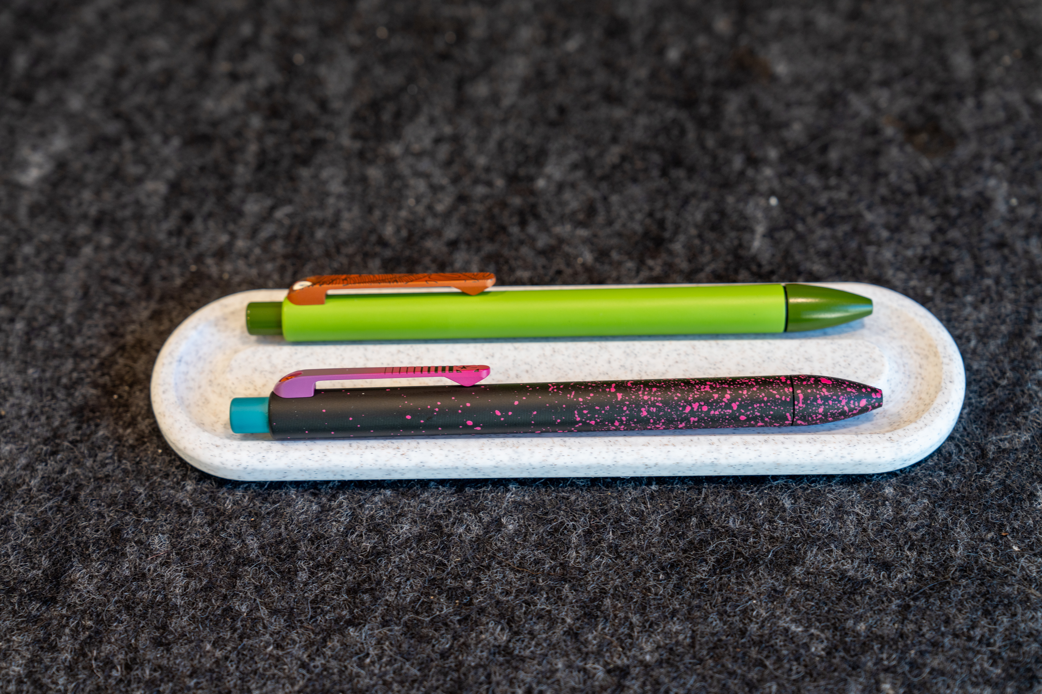 Dual Pen Tray - Studio Neat Style (Parametric)