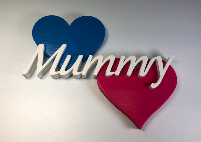 Mother's day art - Mummy