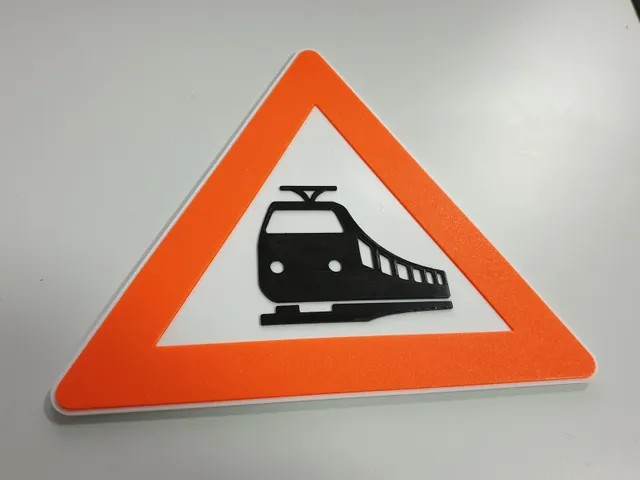 Sign Railroad Crossing