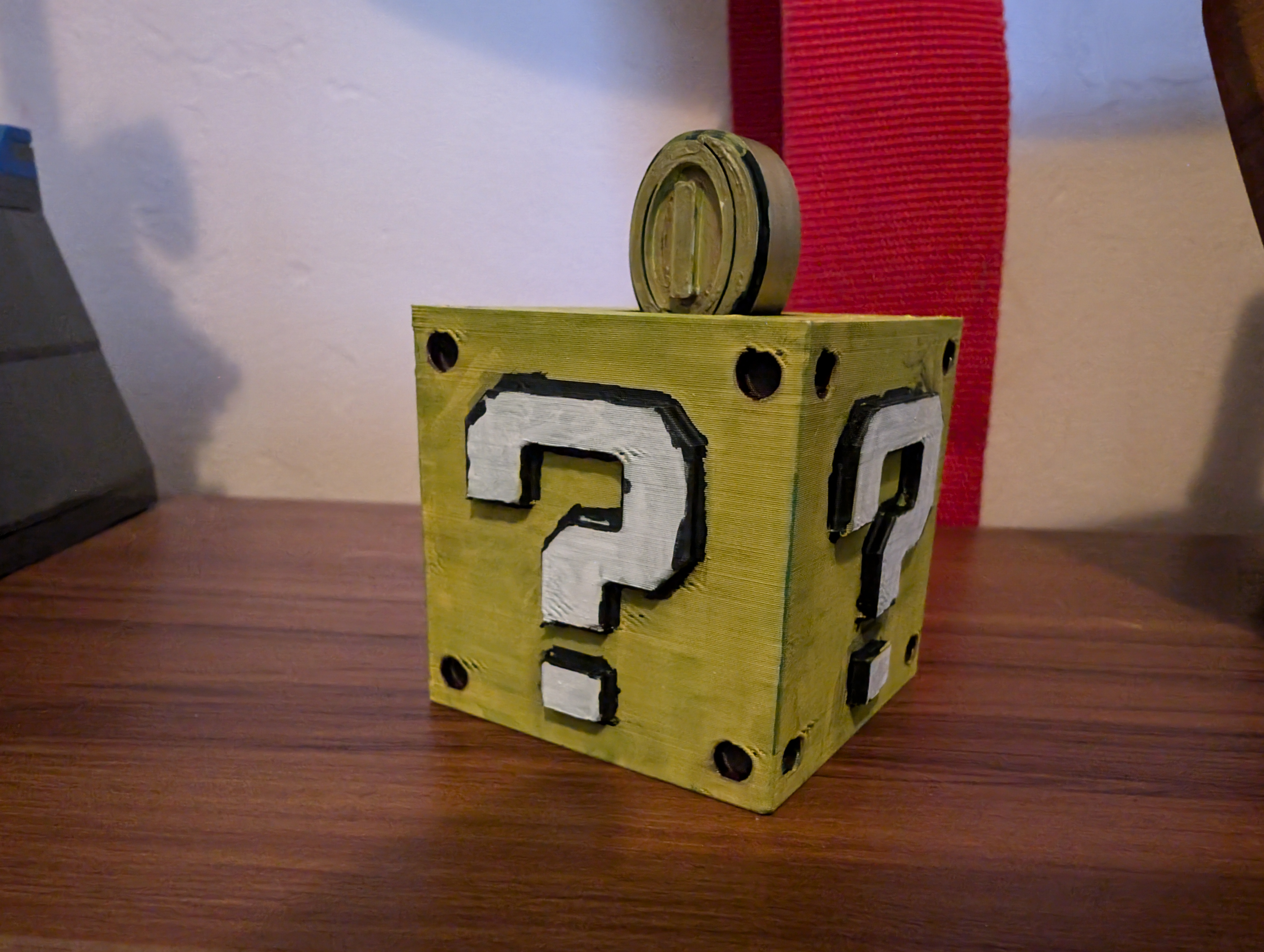 Super Mario Question Mark Block by Missingno. | Download free STL 