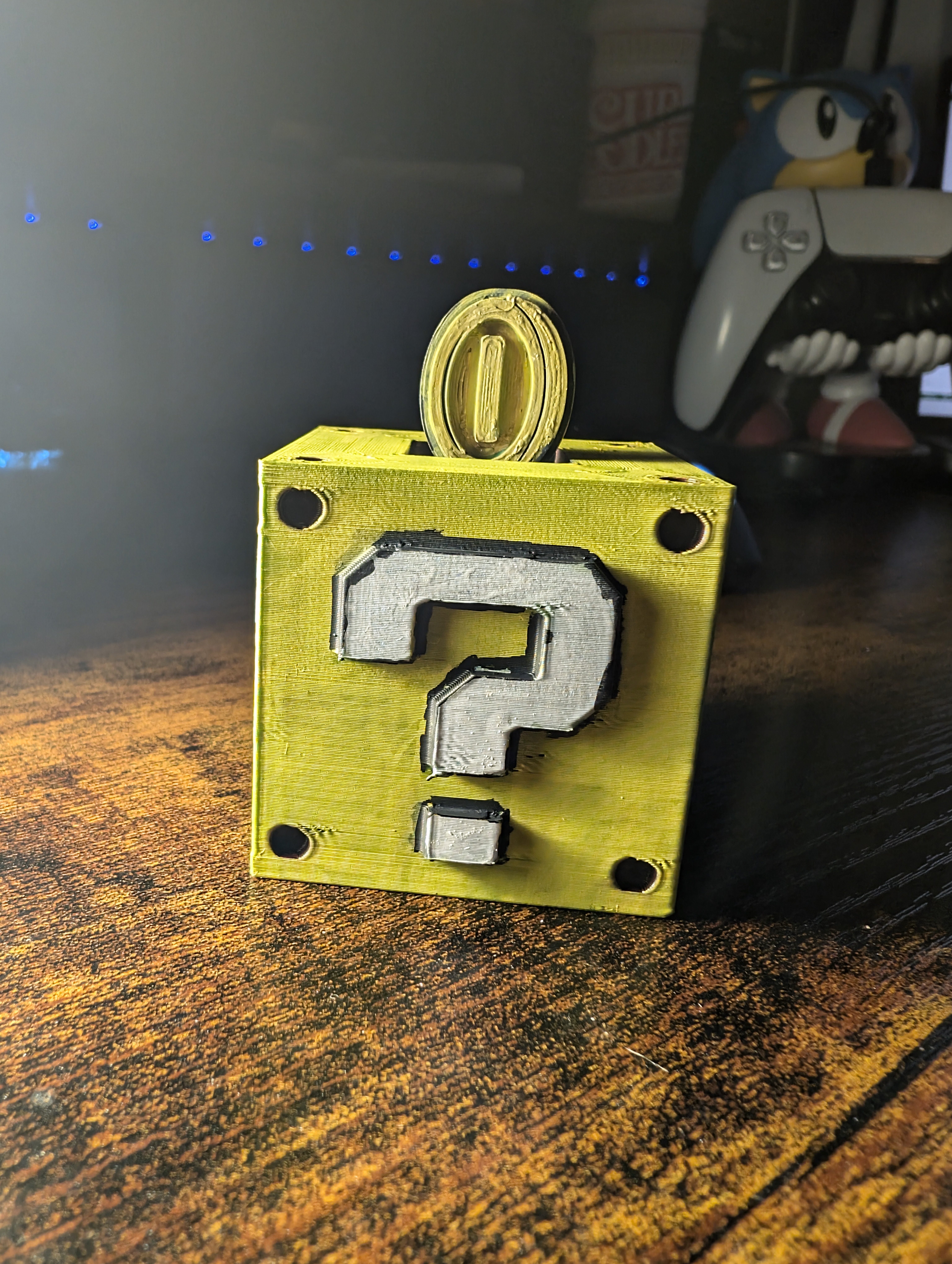 Miniatura 3 do modelo 3D Super Mario Question Mark Block