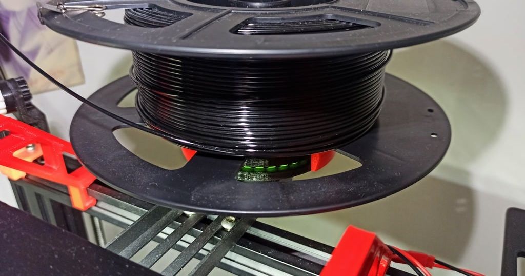 Horizontal spool holder by dantech Download free STL model