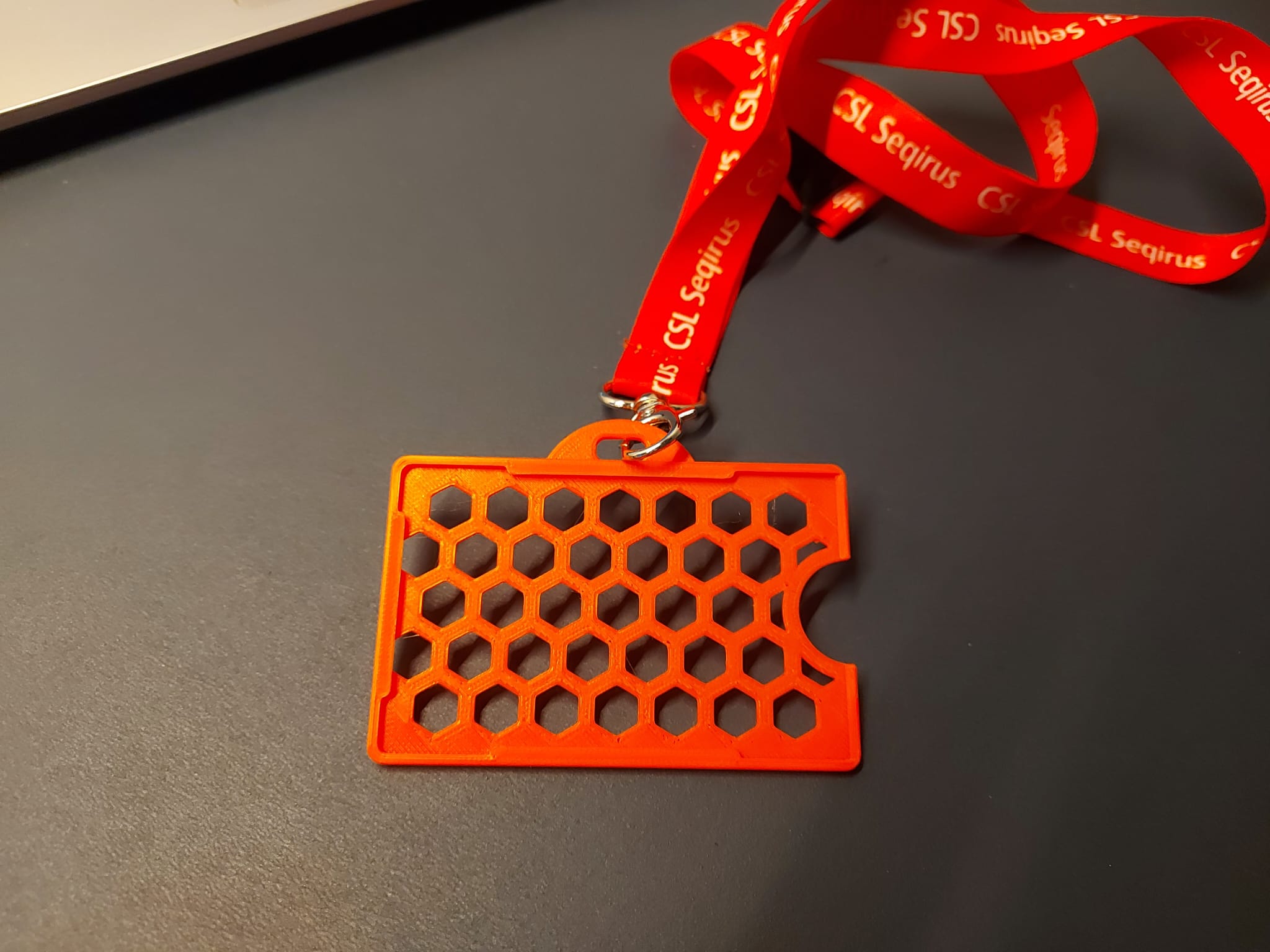 Badge holder...with hexagons