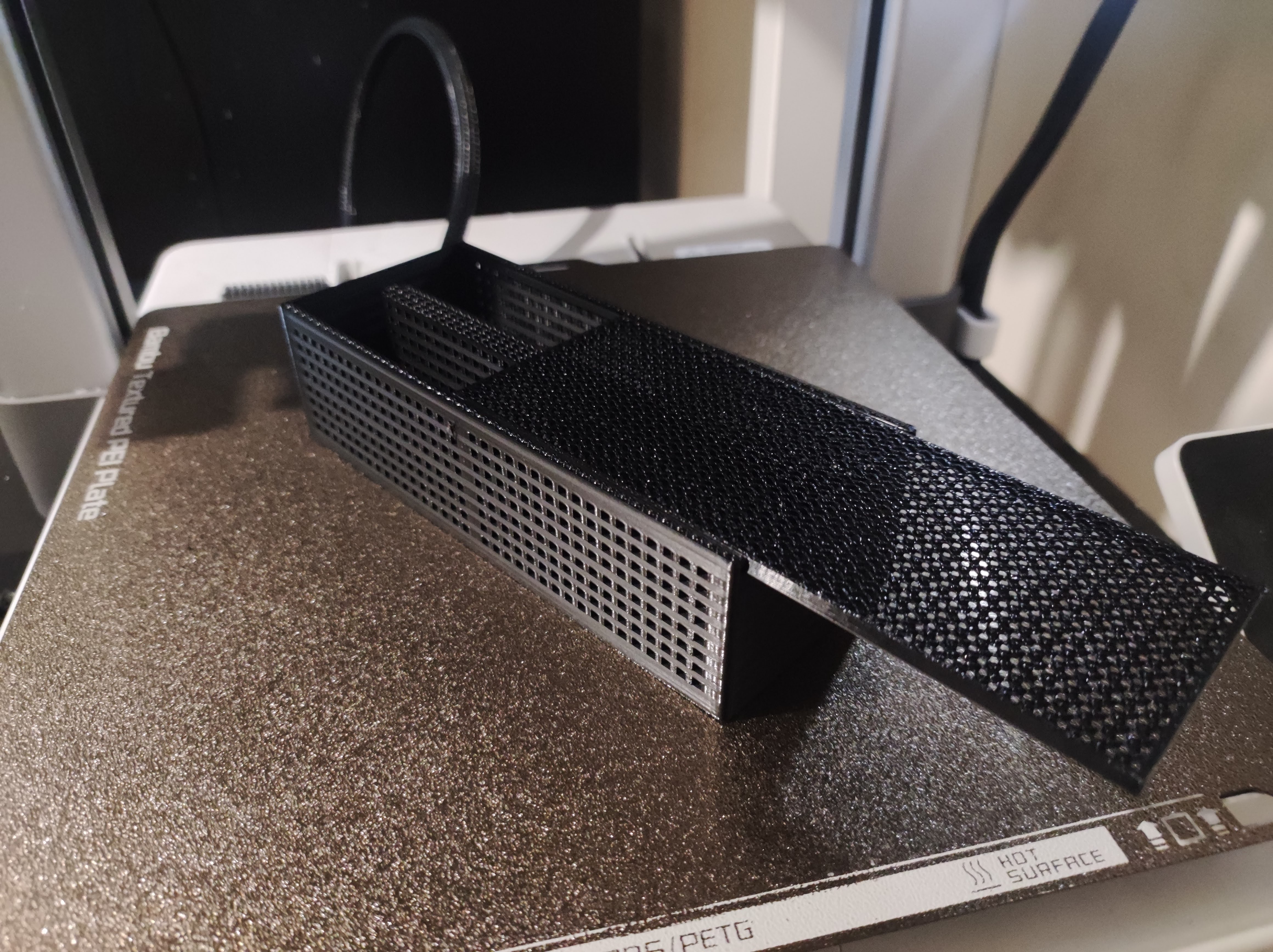 Silica Container Box (Extra Surface, Sliding Lid, Parametric) by