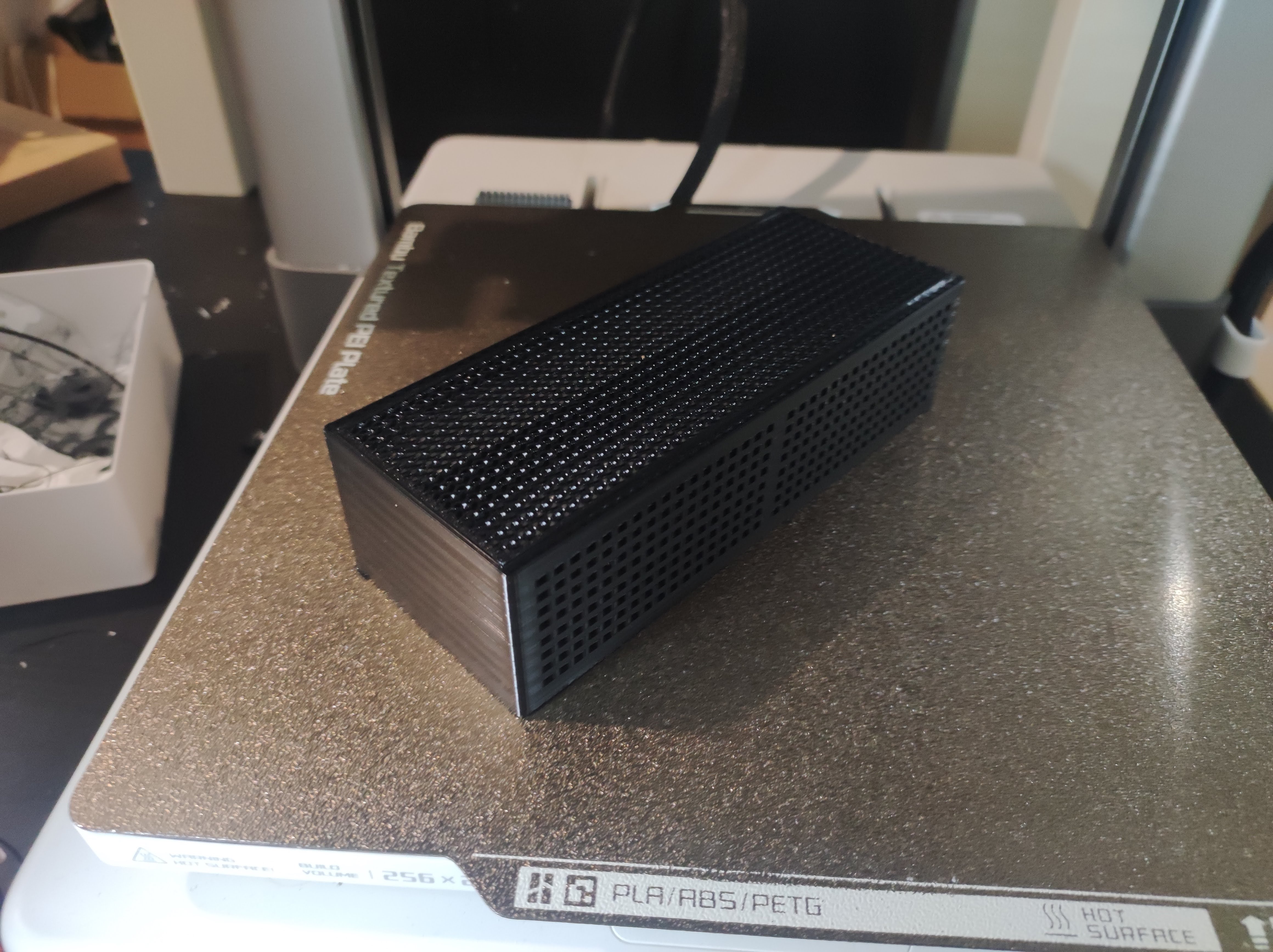 Silica Container Box (Extra Surface, Sliding Lid, Parametric) by