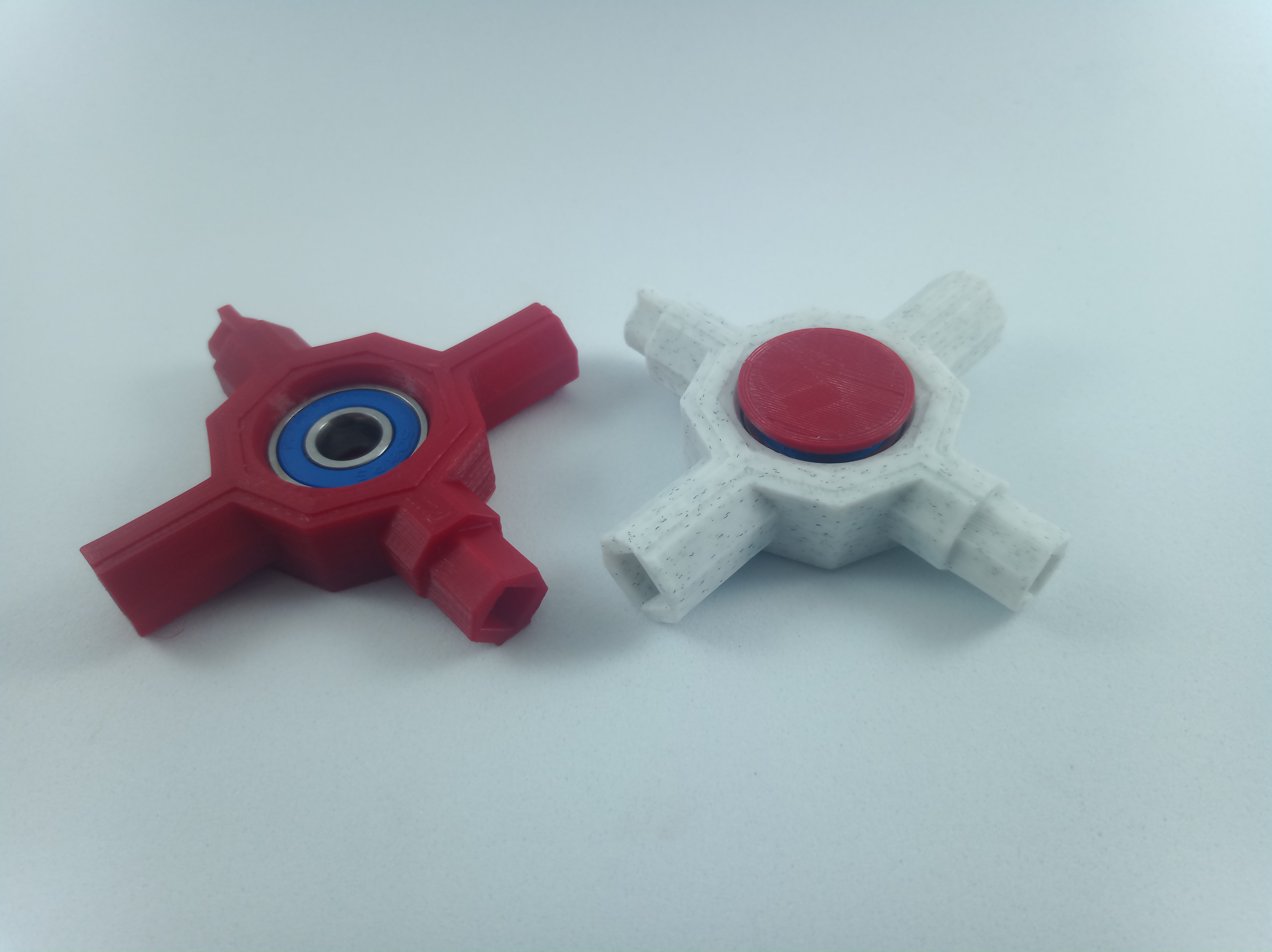 Fidget Spinner Utility Key / Electrical cabinet Key / Gas meter Key