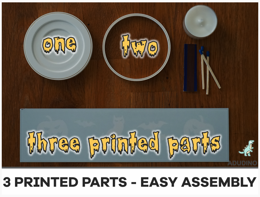 Tea Light Holder Halloween Tea Light Holder by Adudino Download