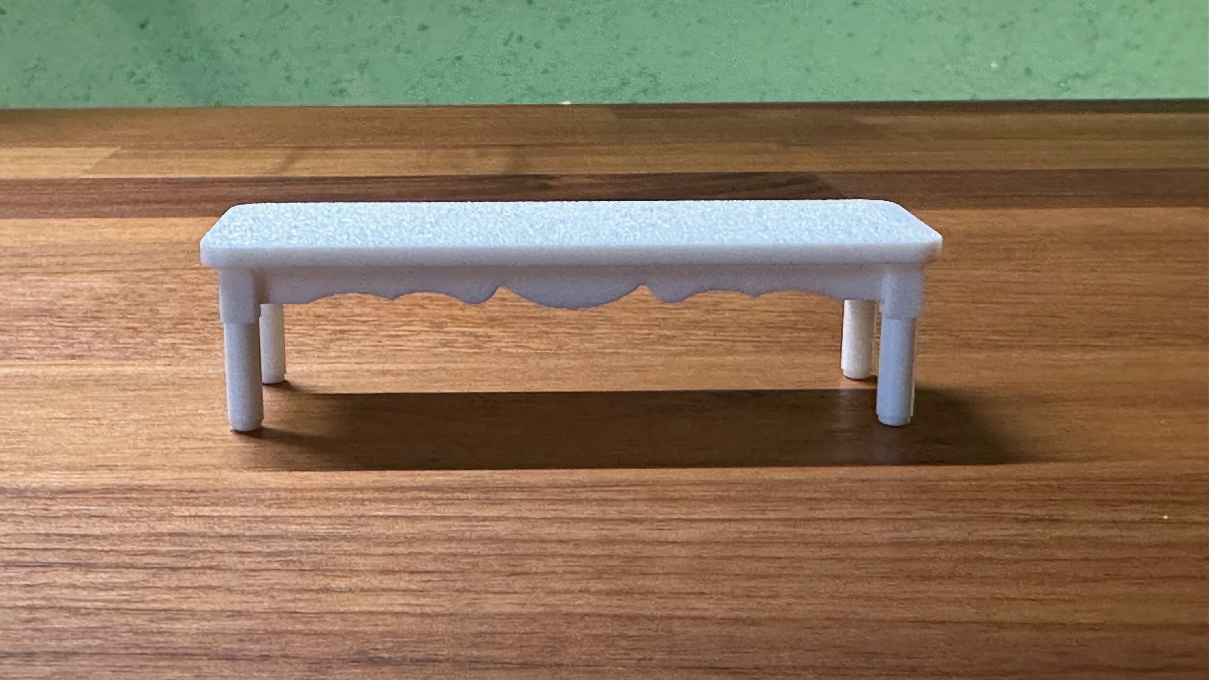 Dollhouse bench by awilde Download free STL model