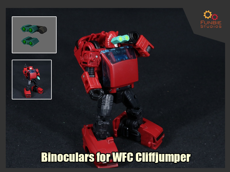 Binoculars for Transformers WFC Cliffjumper