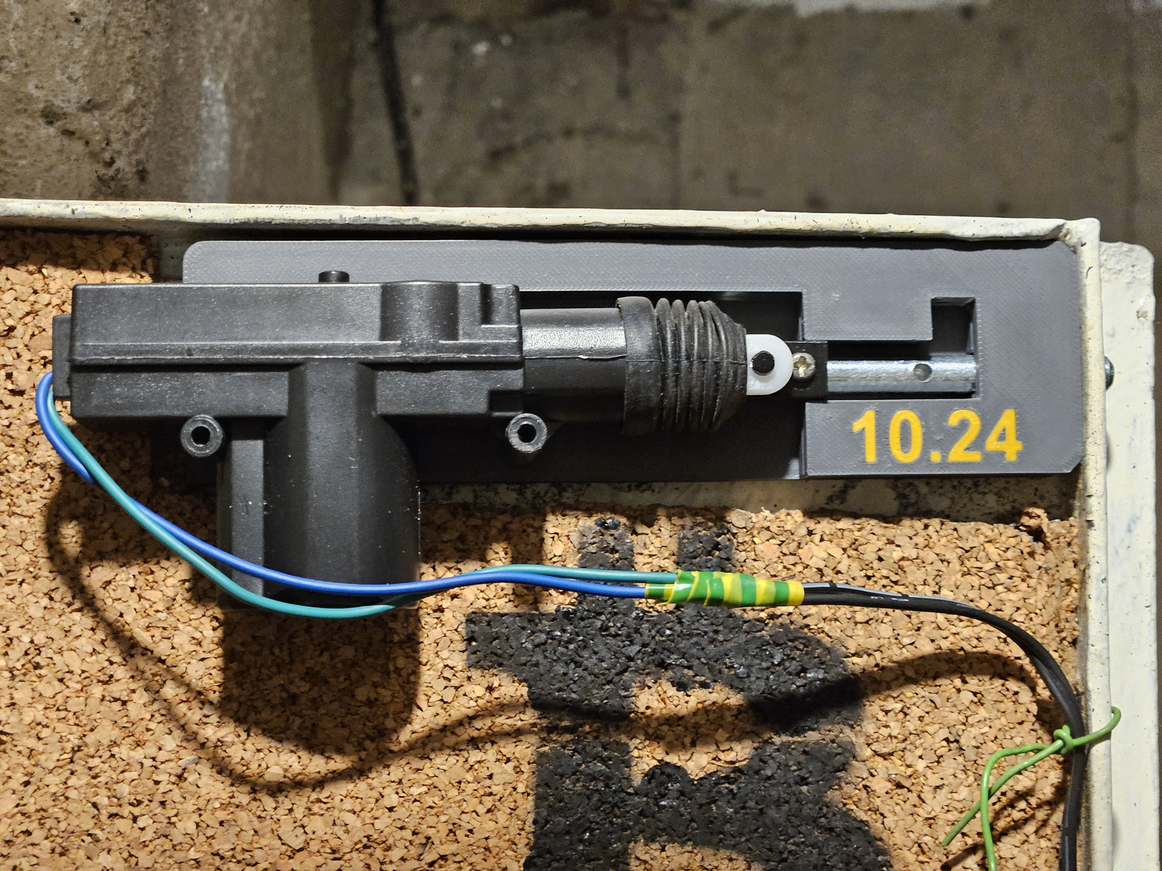 Electric door lock using car actuators