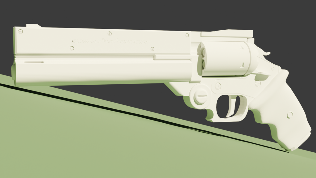 Trigun Revolver AGL .45 with mechanical parts