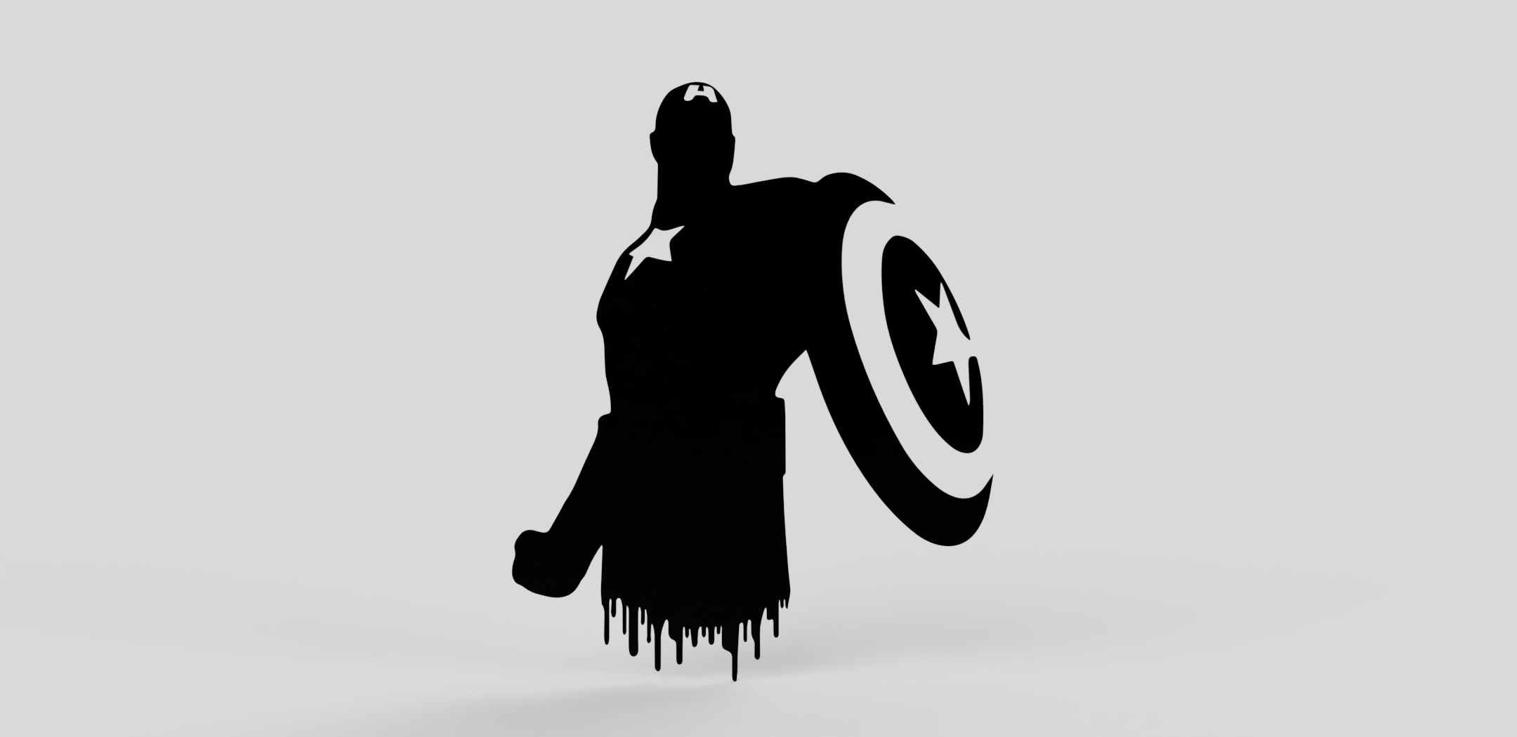Captain America Wall Art