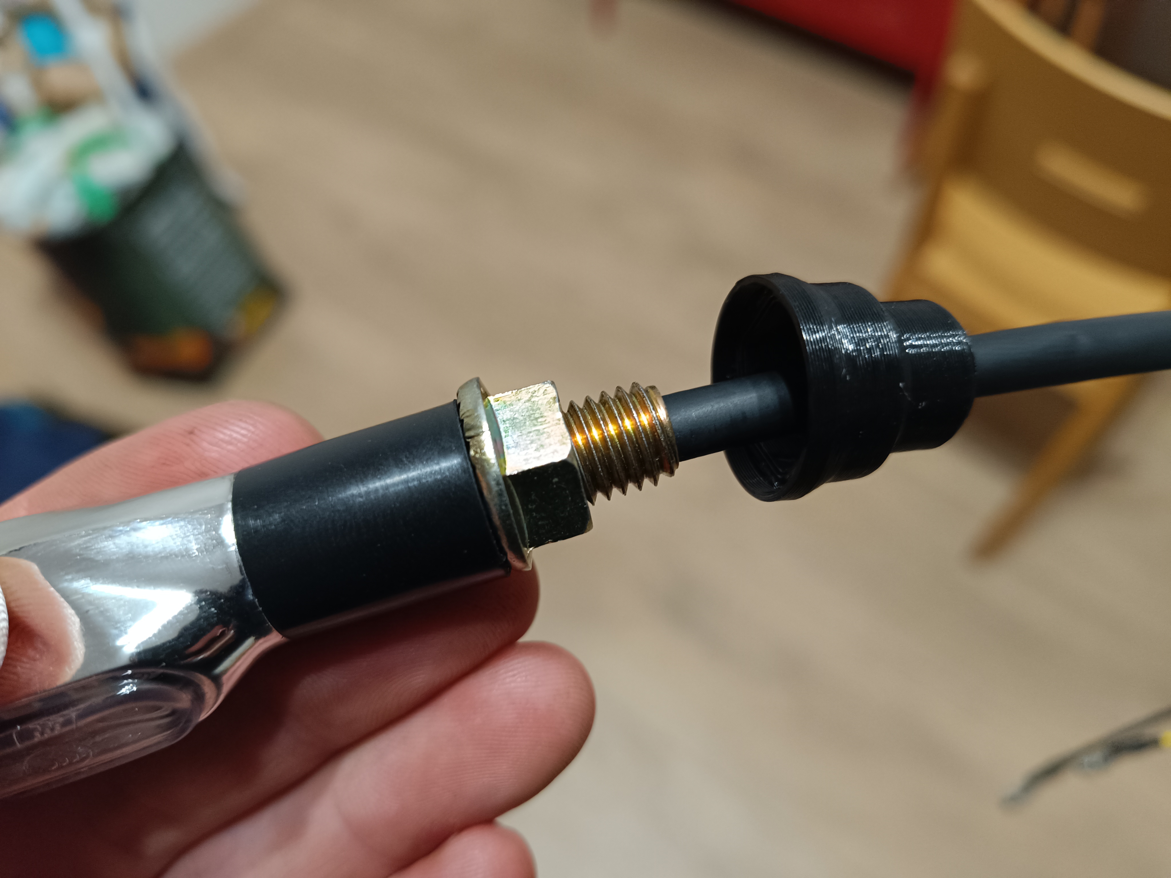 Quad turnsignal 14mm nut cover by Frederoo Download free STL model