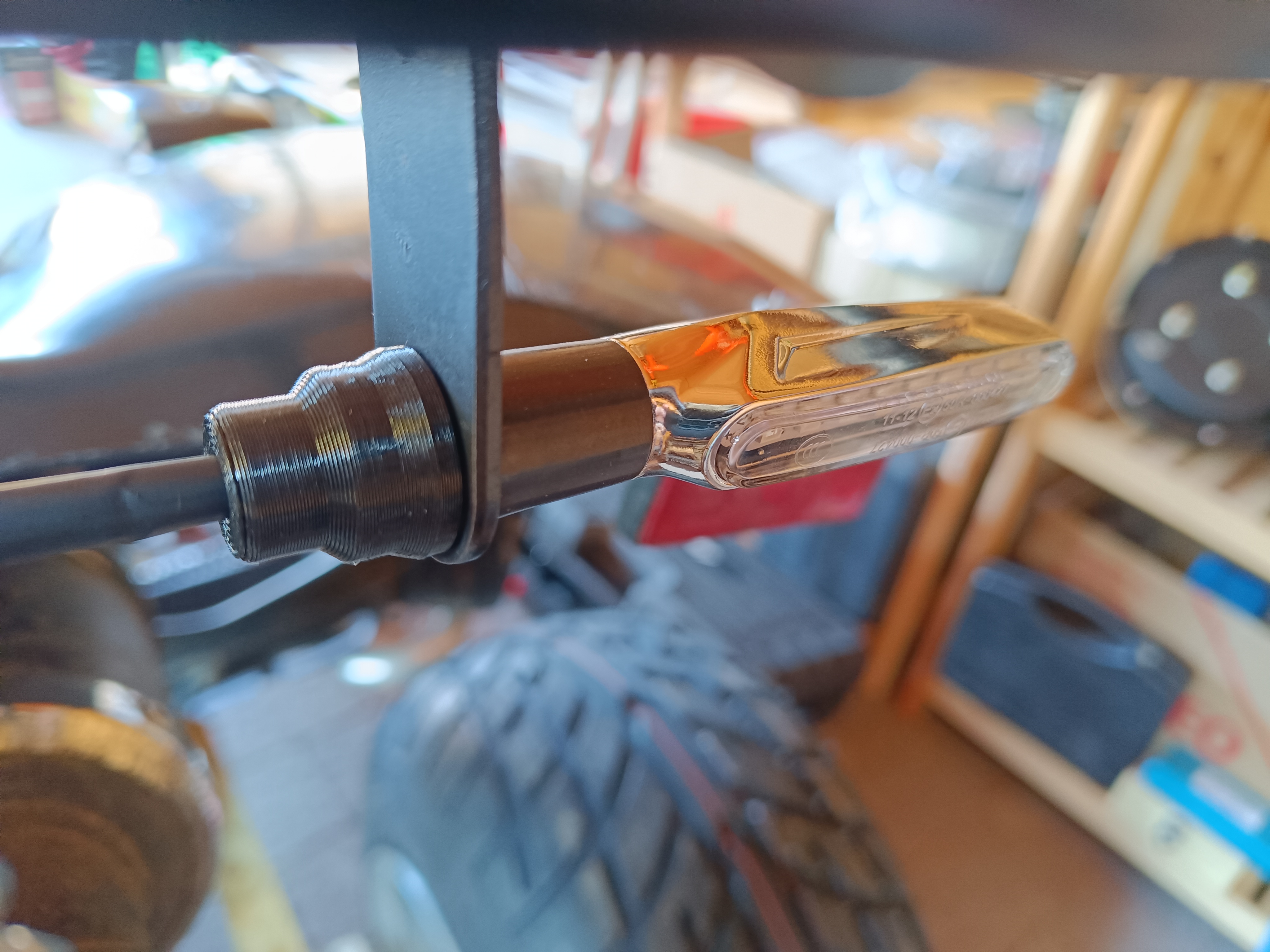 Quad turnsignal 14mm nut cover by Frederoo Download free STL model