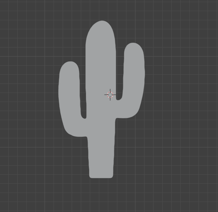 Simple cactus standie