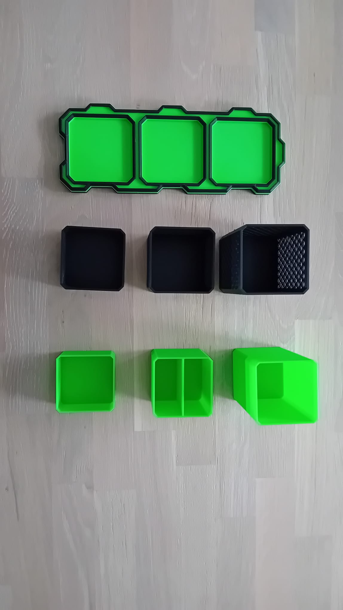triple Base Hex Modular Organizer — miniatura 2