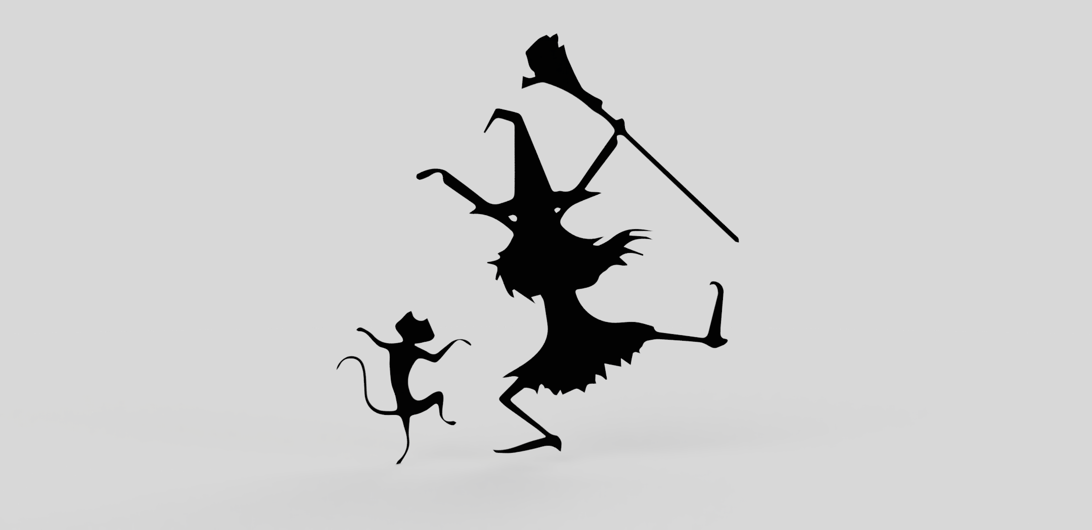 Witch wall decoration by LeTTDesign Download free STL model