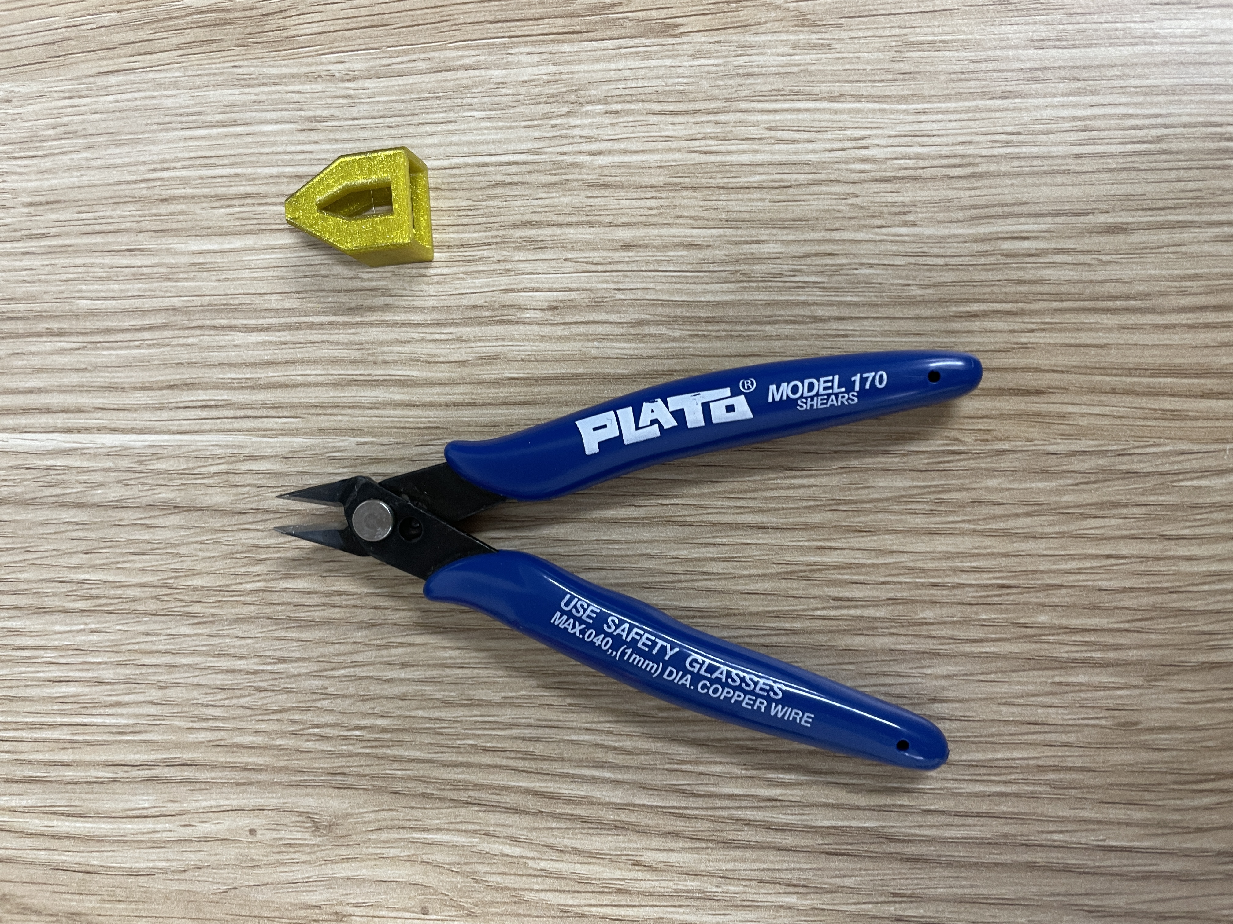 Flush cutter cap
