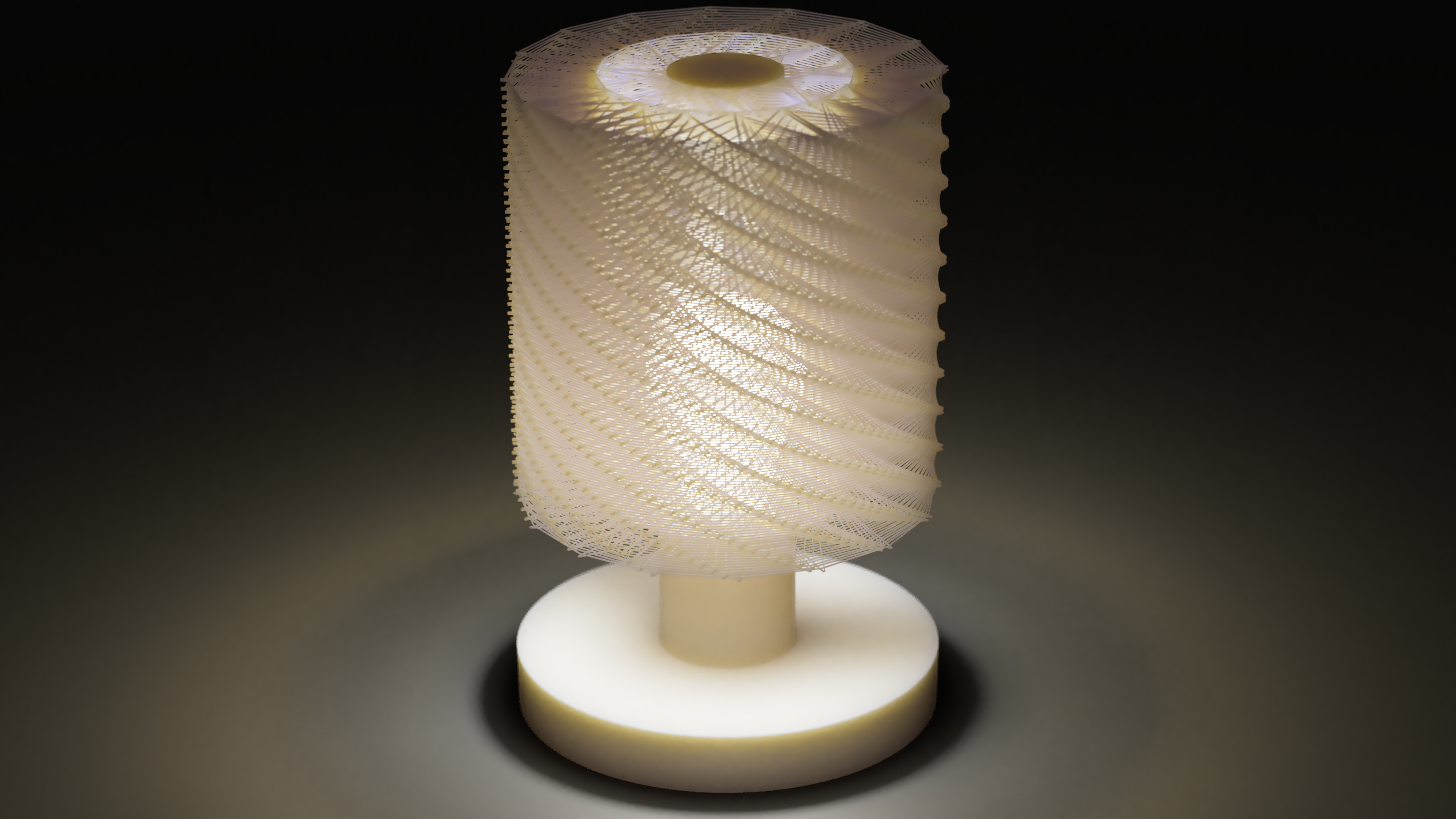 Orbital structure lamp por manuel cavieres descargar modelo stl
