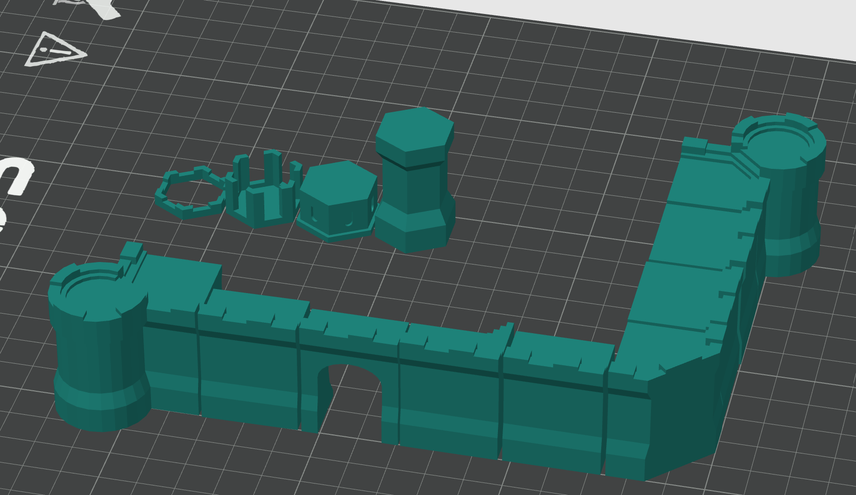 Customisable Toon Castle Kit 44 parts by Lief Erikson Download free